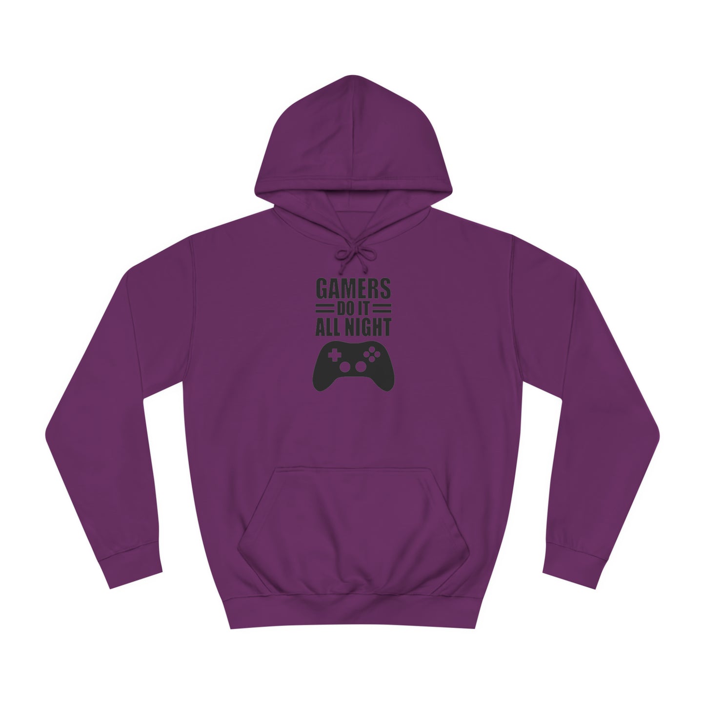 Gamer: Do it All Night College Hoodie