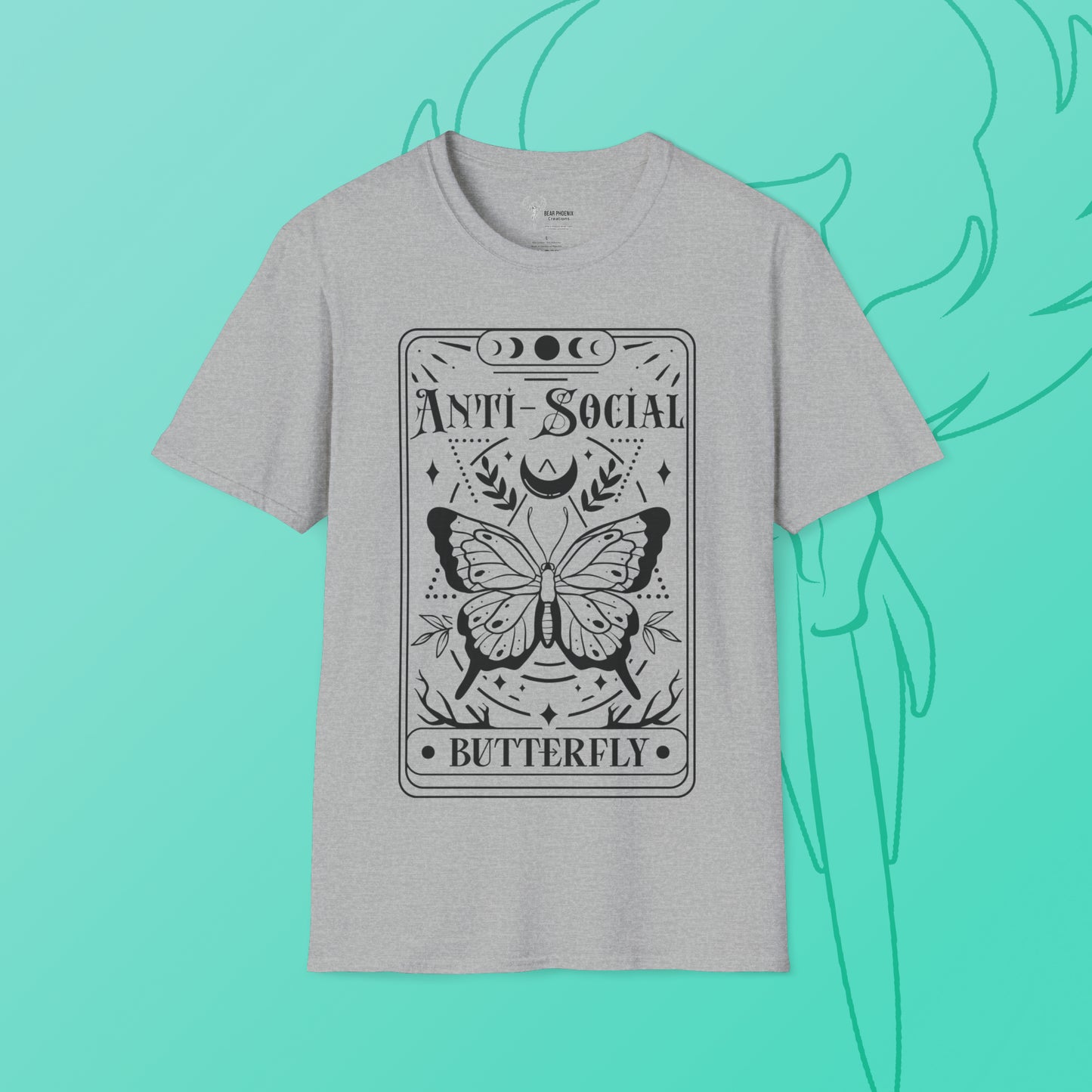 Tarot: Anti Social Butterfly T Shirt