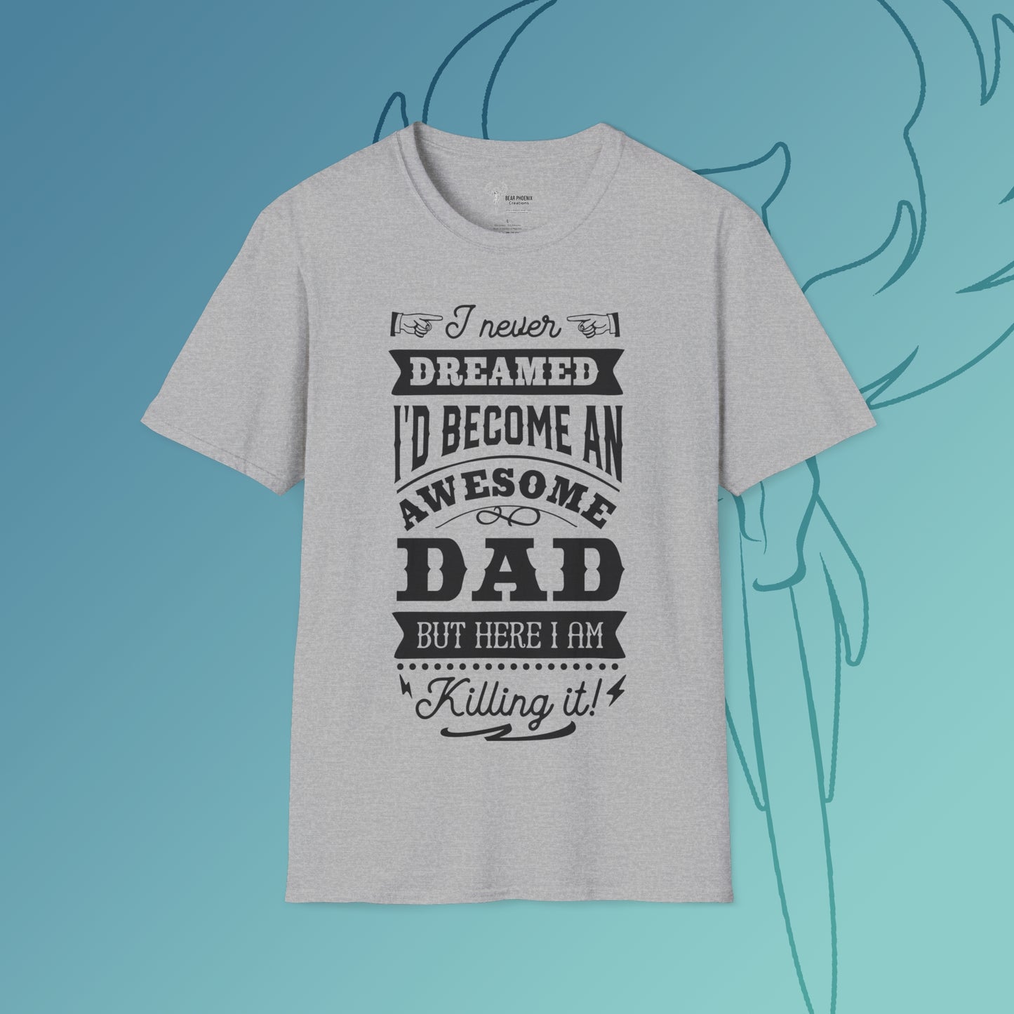 Awesome Dad Softstyle T-Shirt