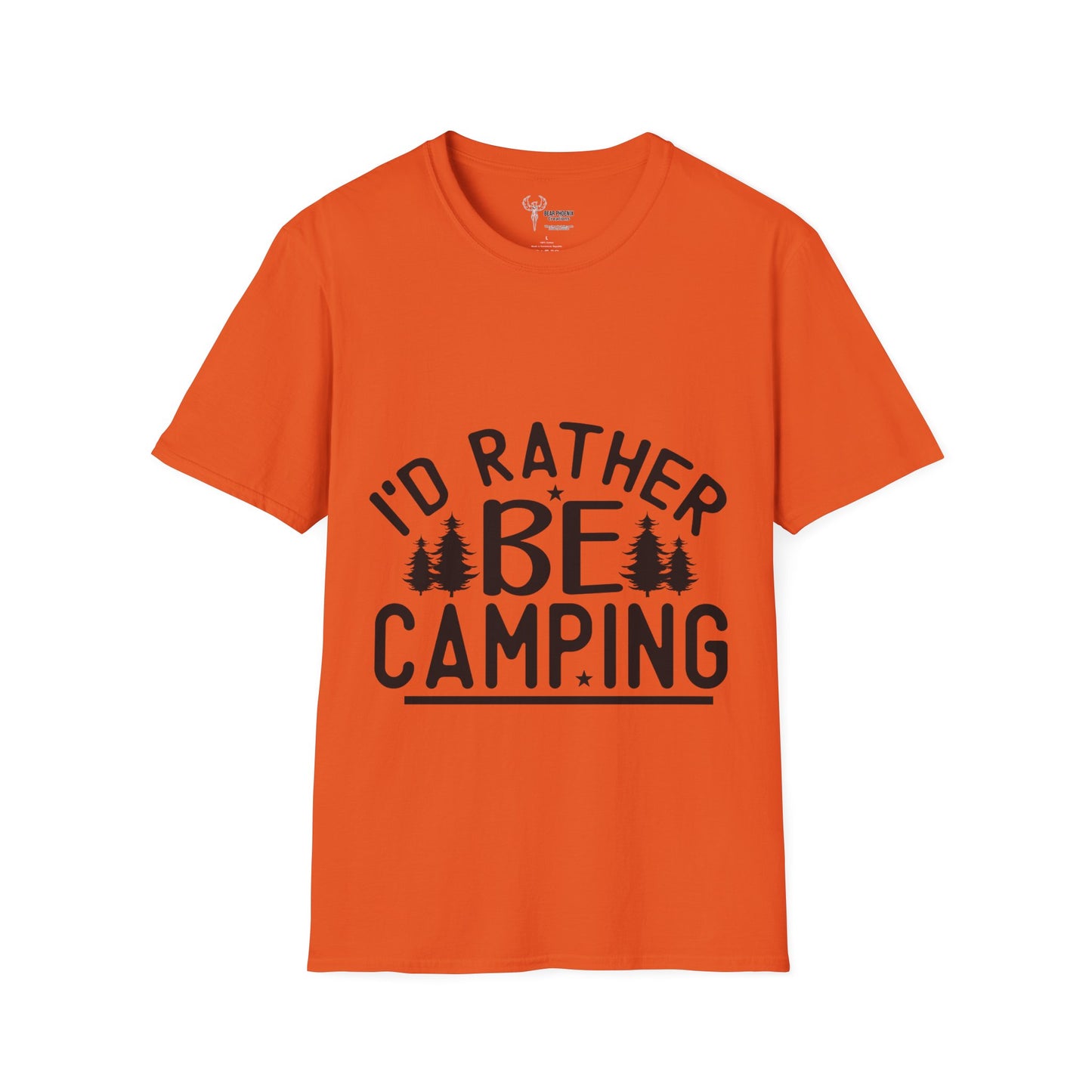 I'd Rather Be Camping Softstyle T-Shirt