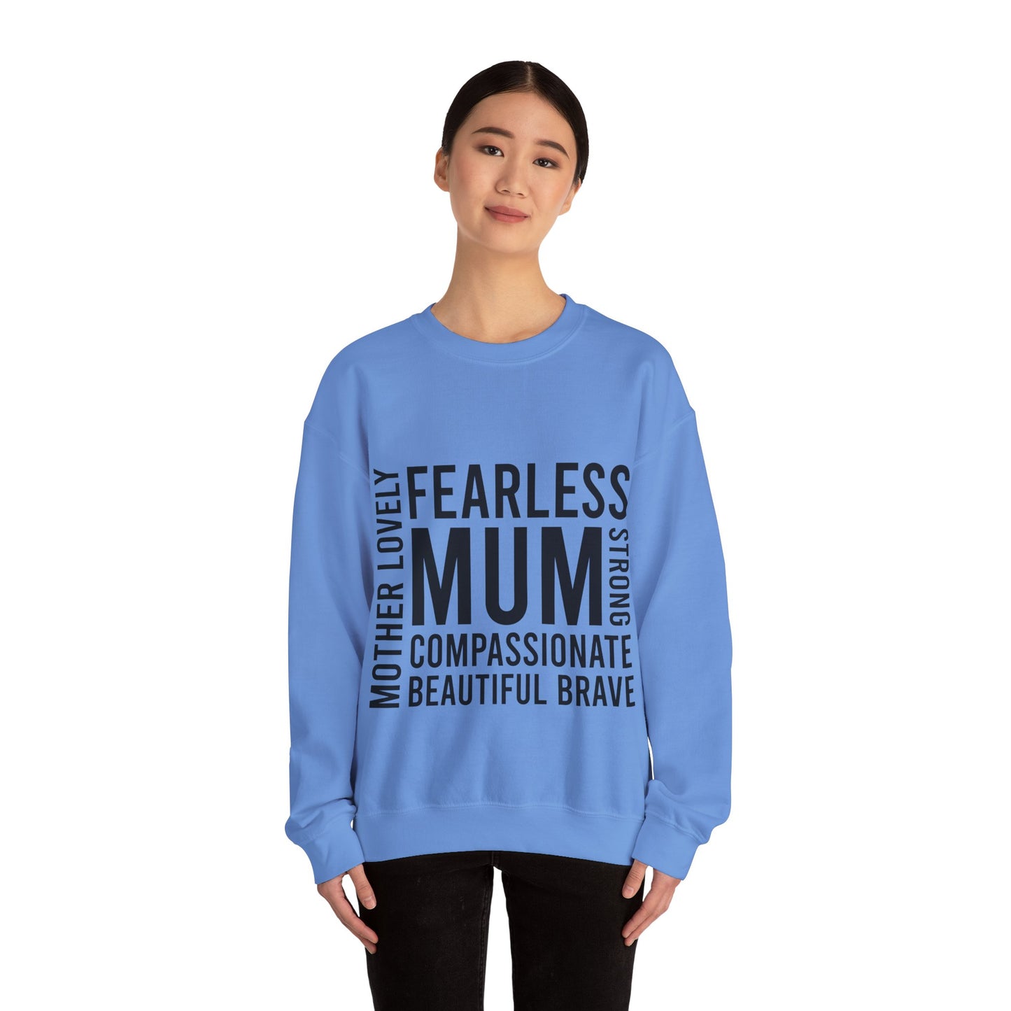 Mum Brave Crewneck Sweatshirt