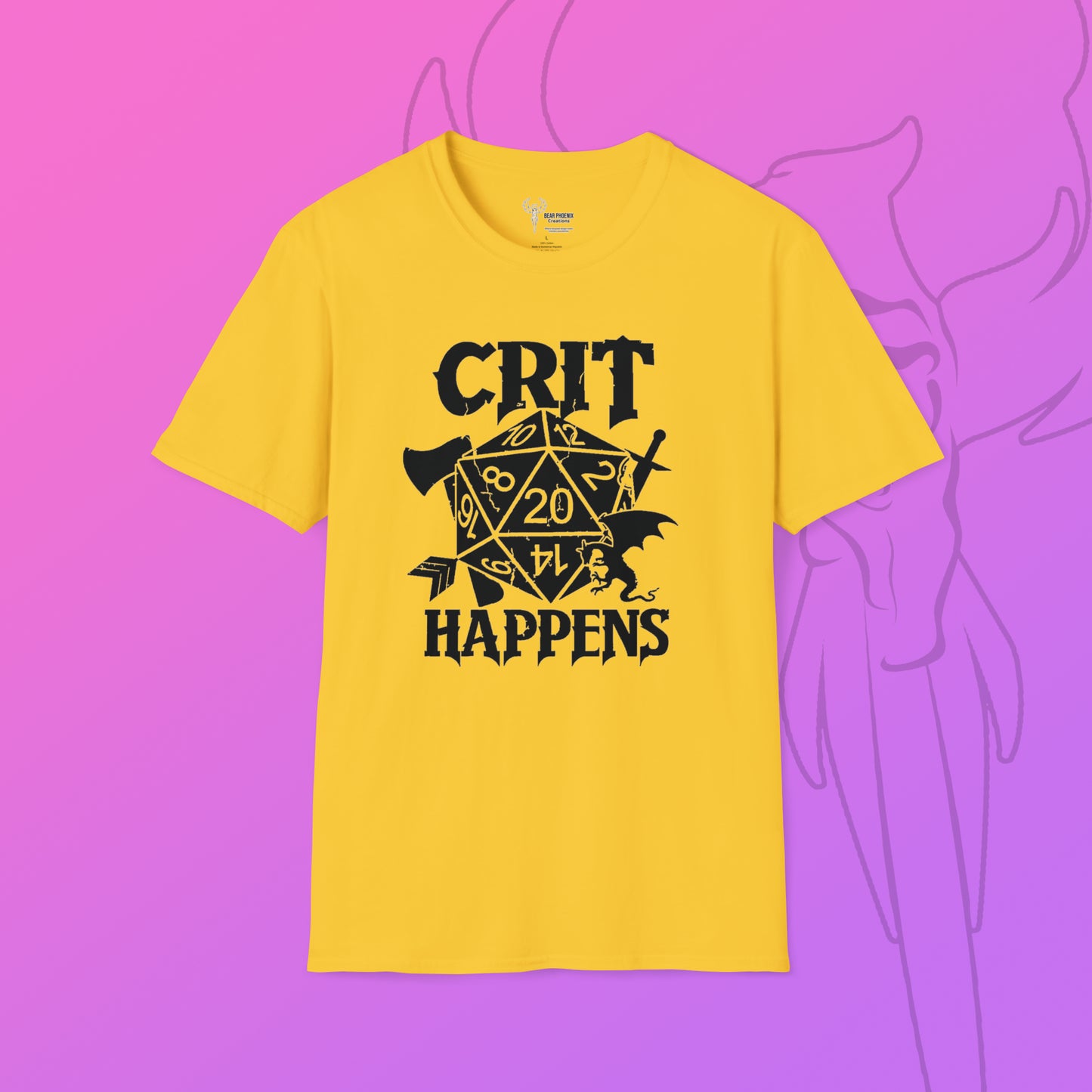 Crit Happens Softstyle T-Shirt