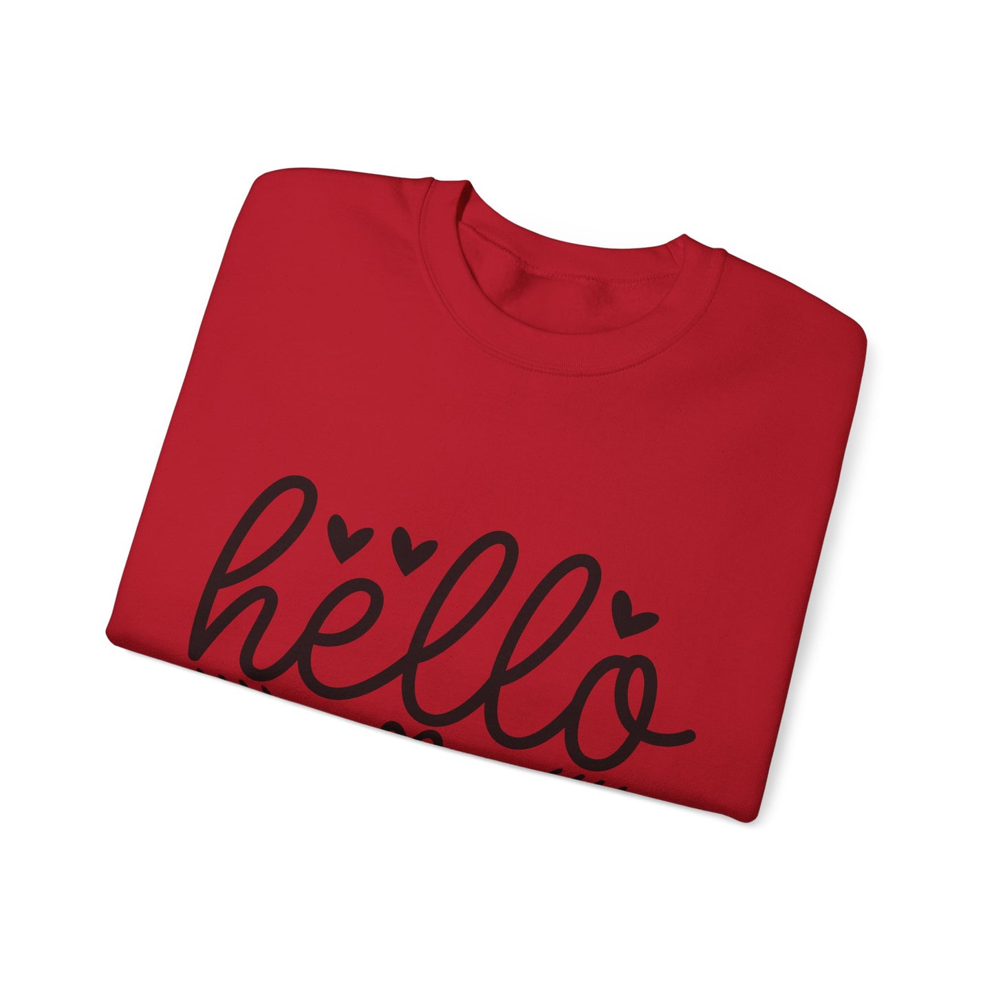 Hello Valentine Crewneck Sweatshirt