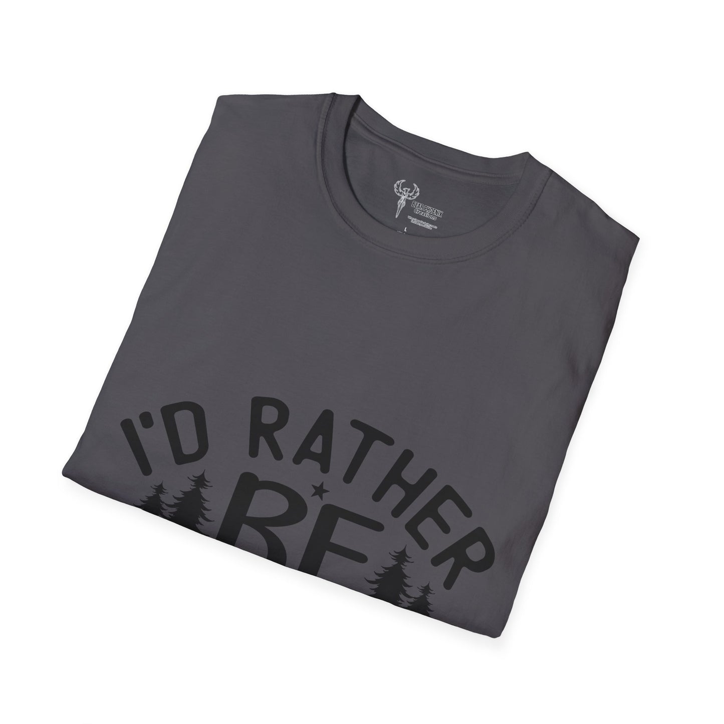 I'd Rather Be Camping Softstyle T-Shirt