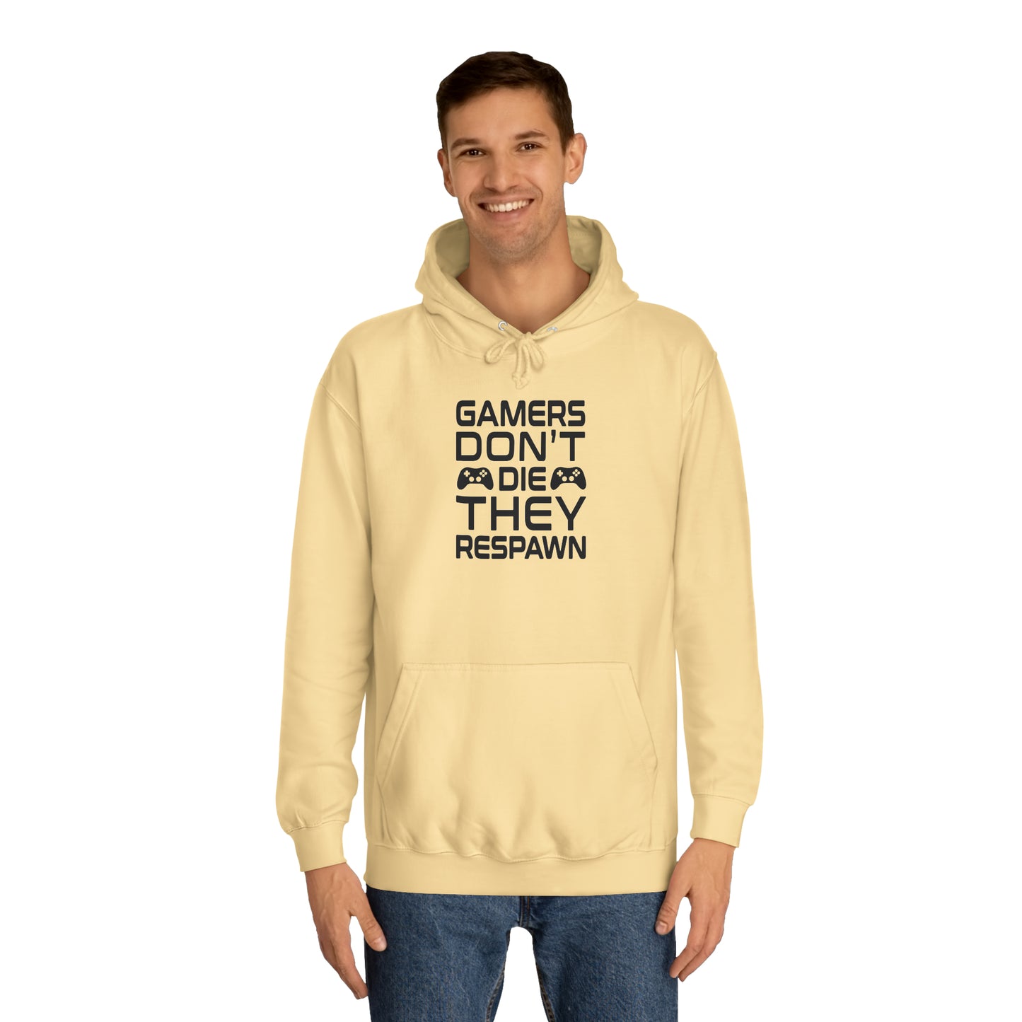 Gamer's Don't Die College Hoodie