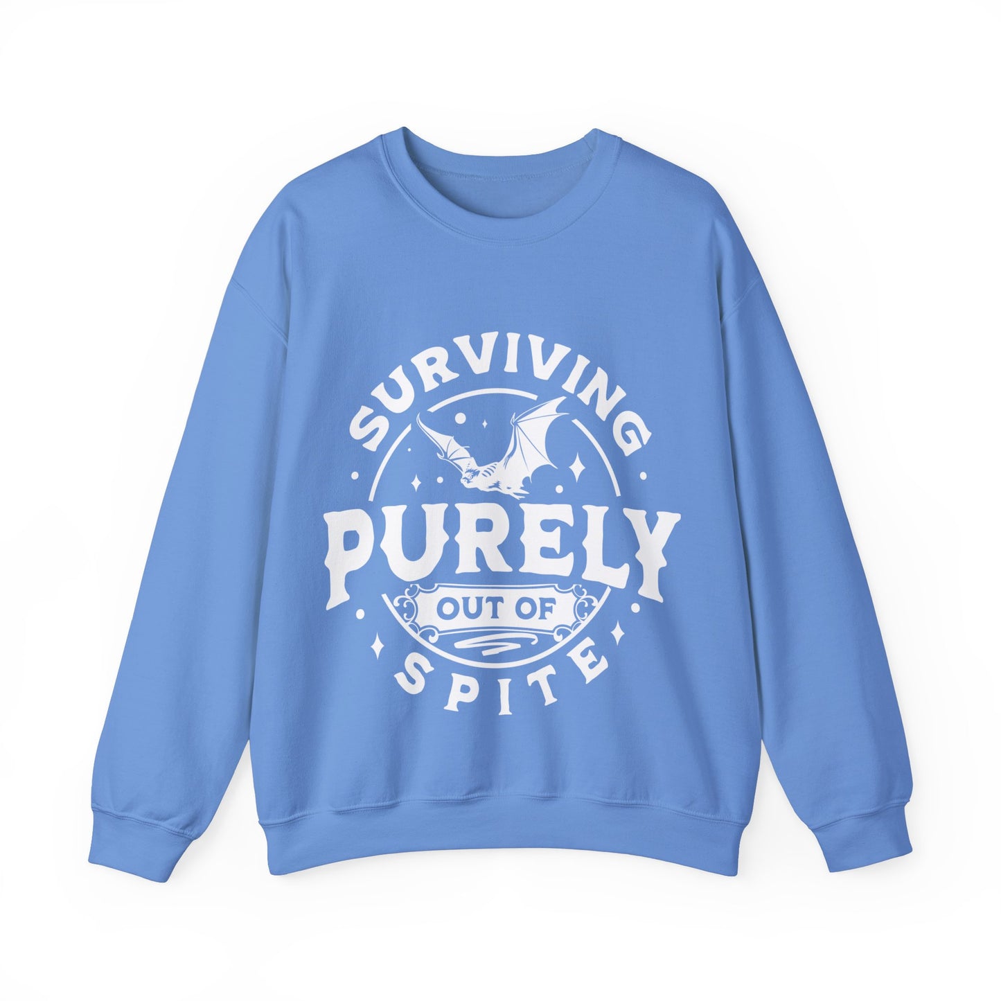 Surviving out of spite Crewneck Sweatshirt