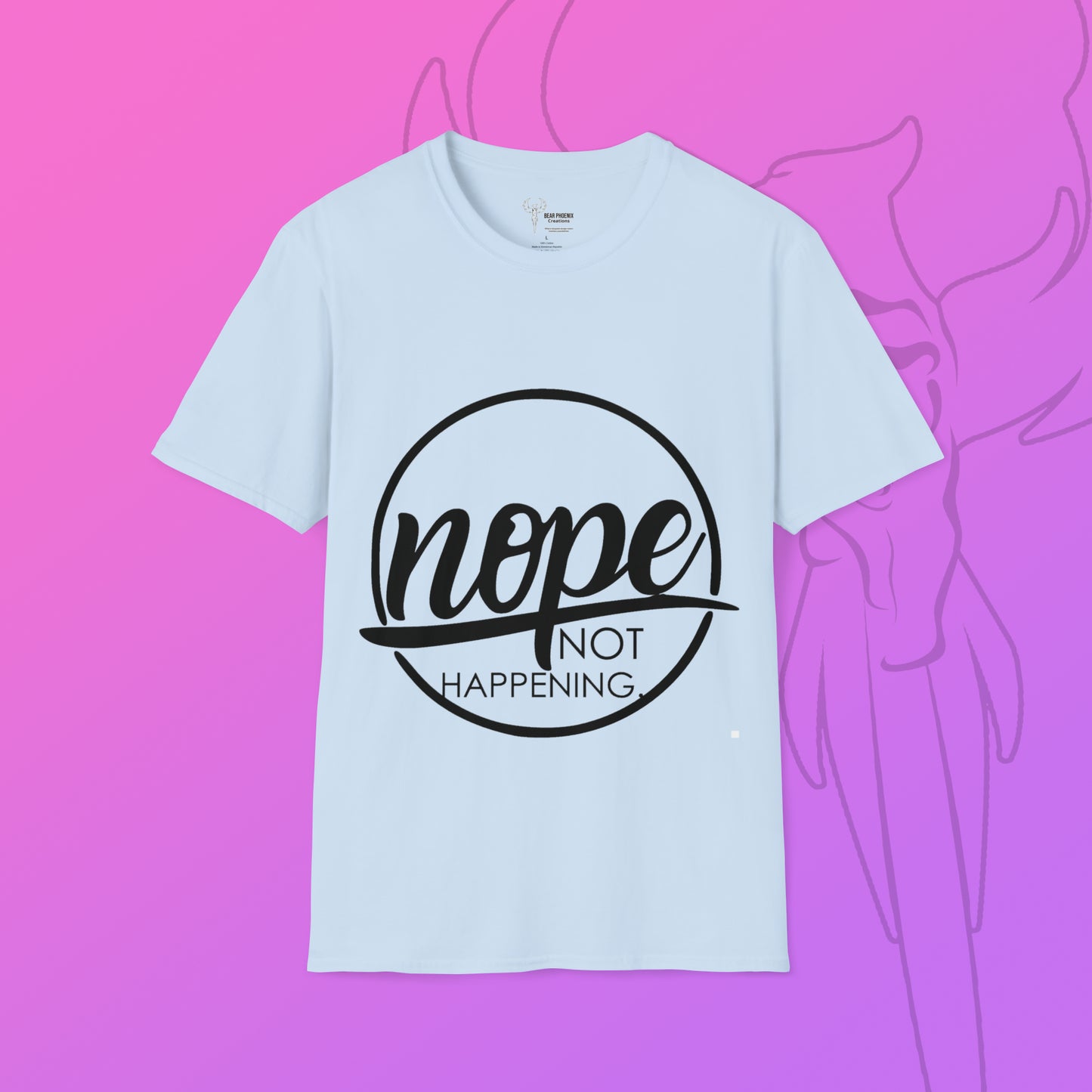 Nope Softstyle T-Shirt