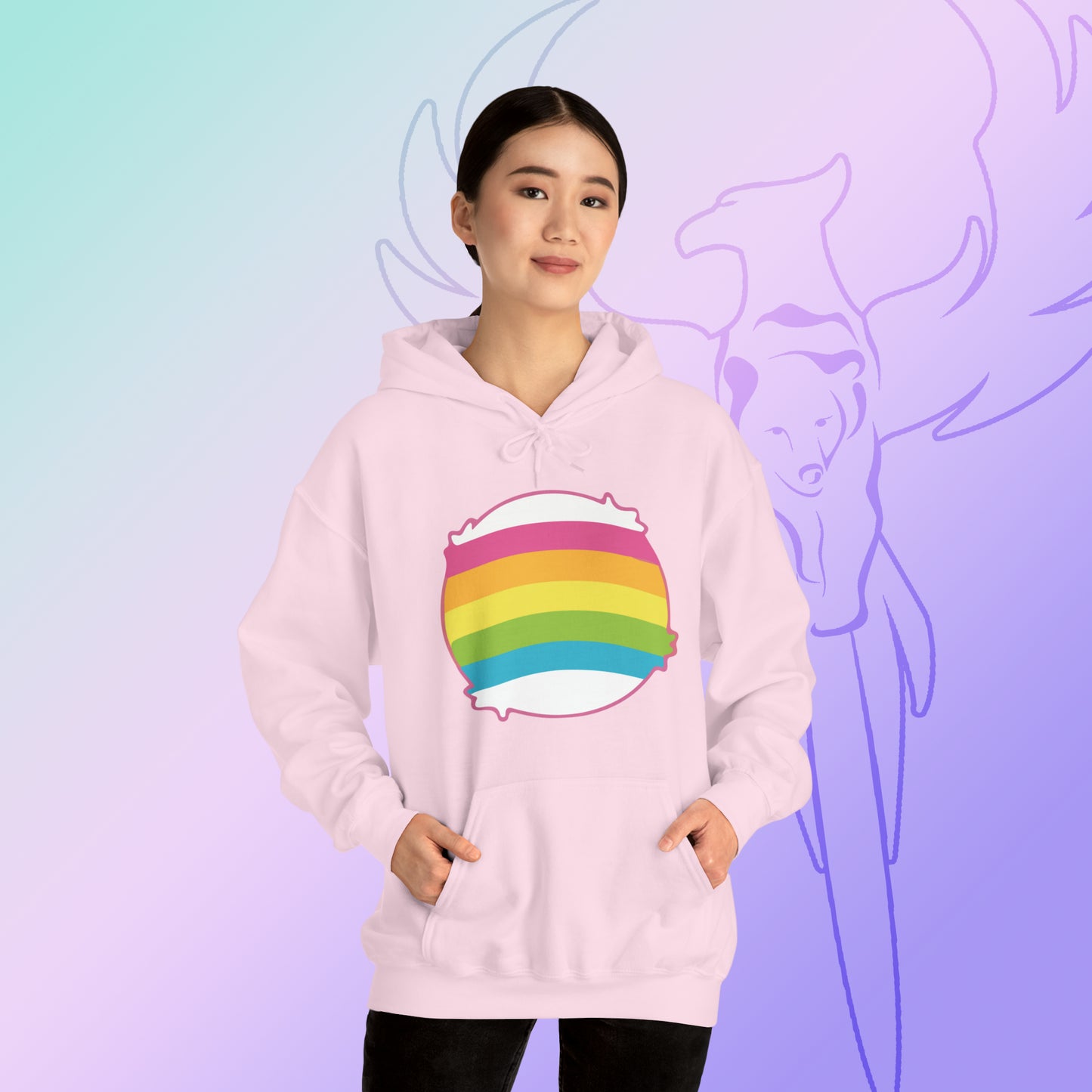 Carebear Hooded Sweatshirt