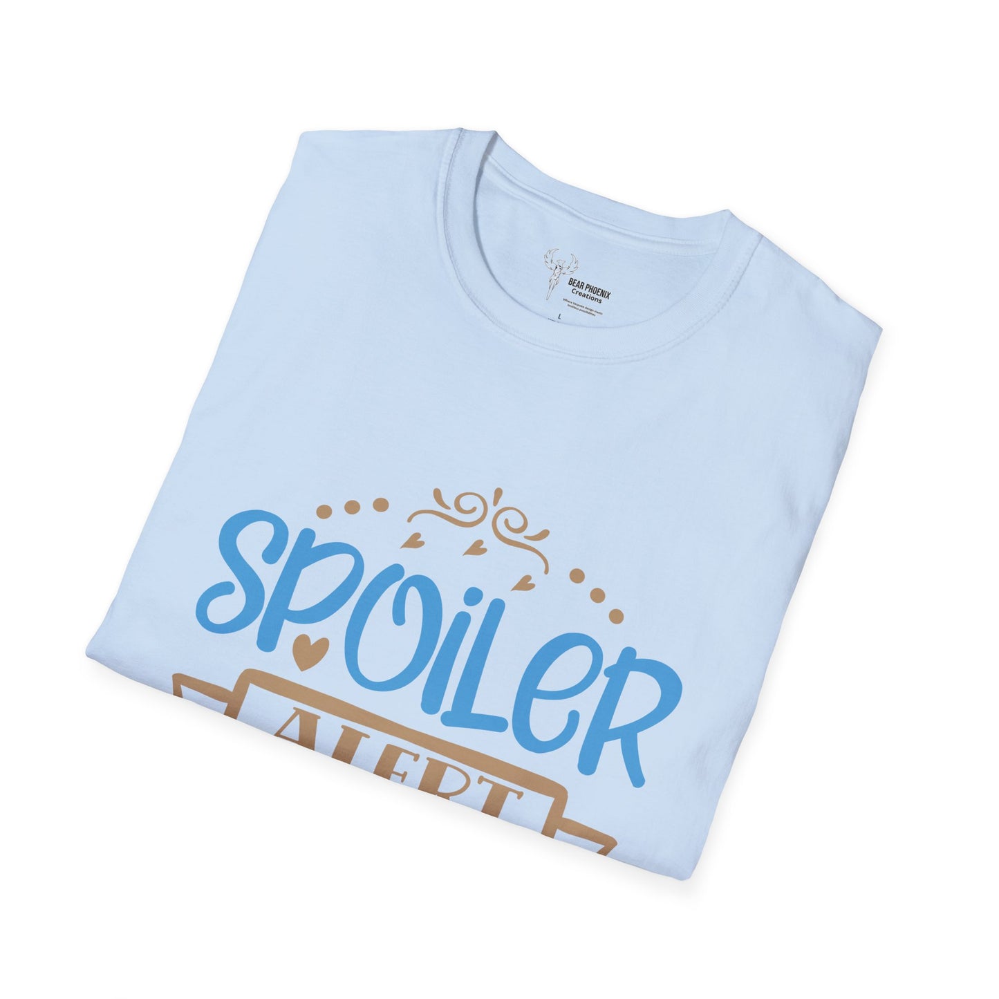 Pregnant Spoiler Alert Softstyle T-Shirt