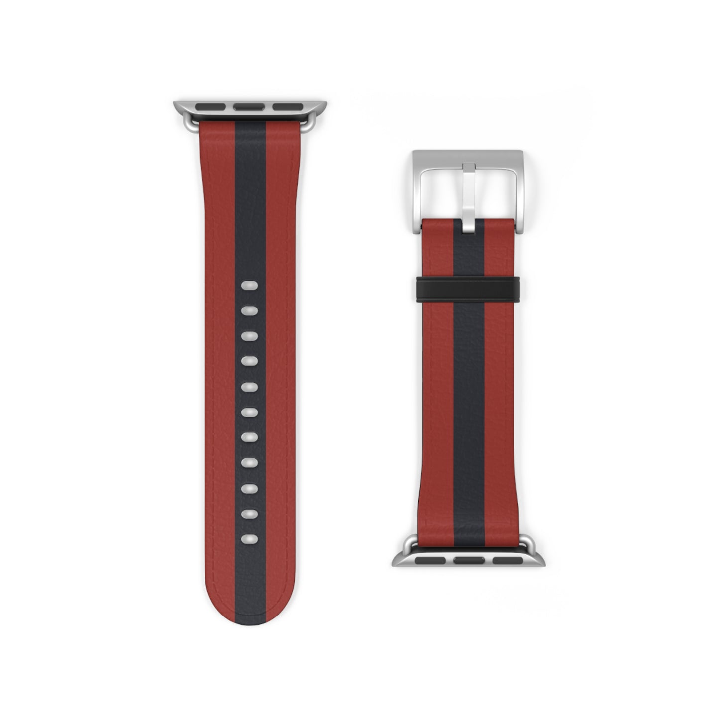 Adjutant General's Corps Faux Leather Watch Strap