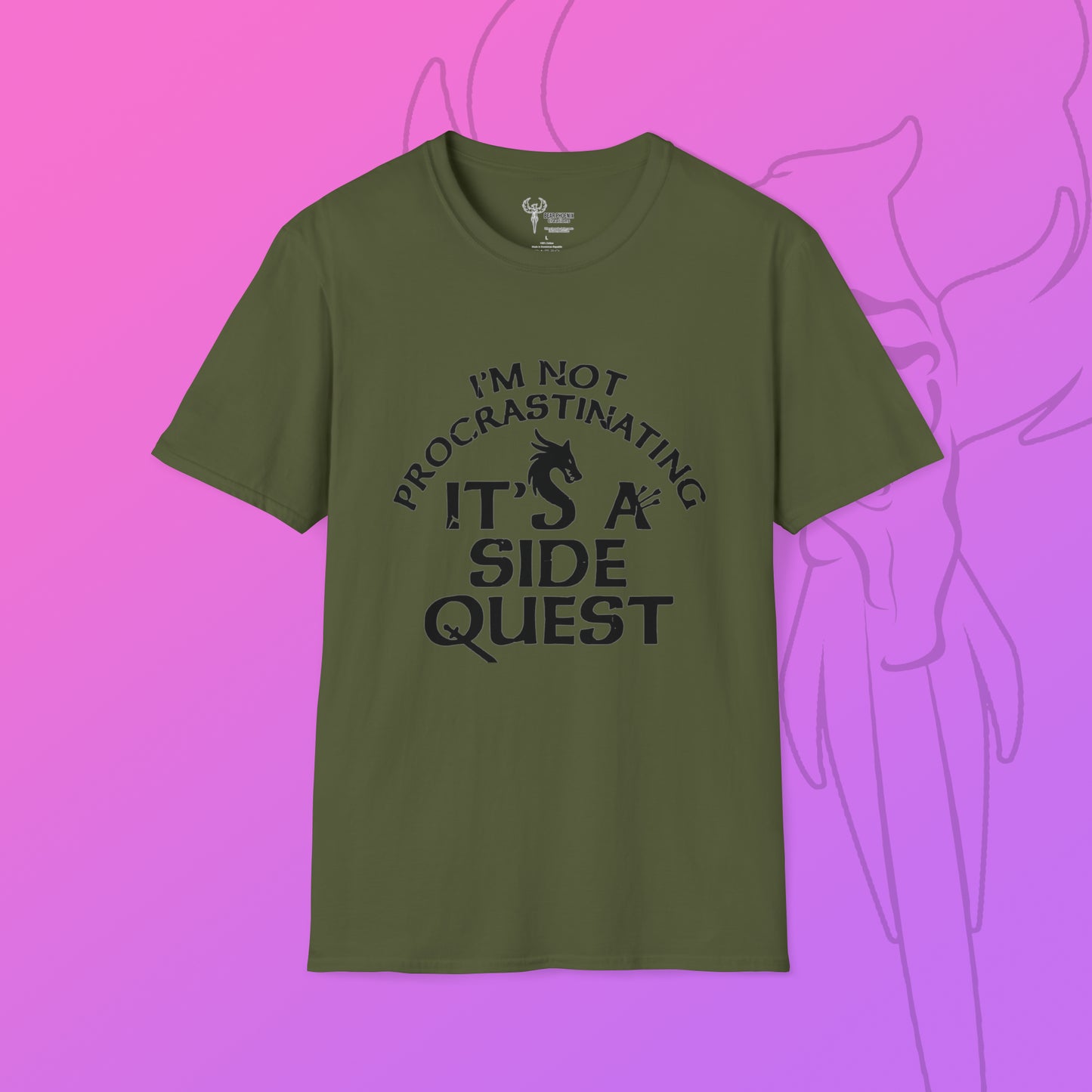 Its a SideQuest Softstyle T-Shirt