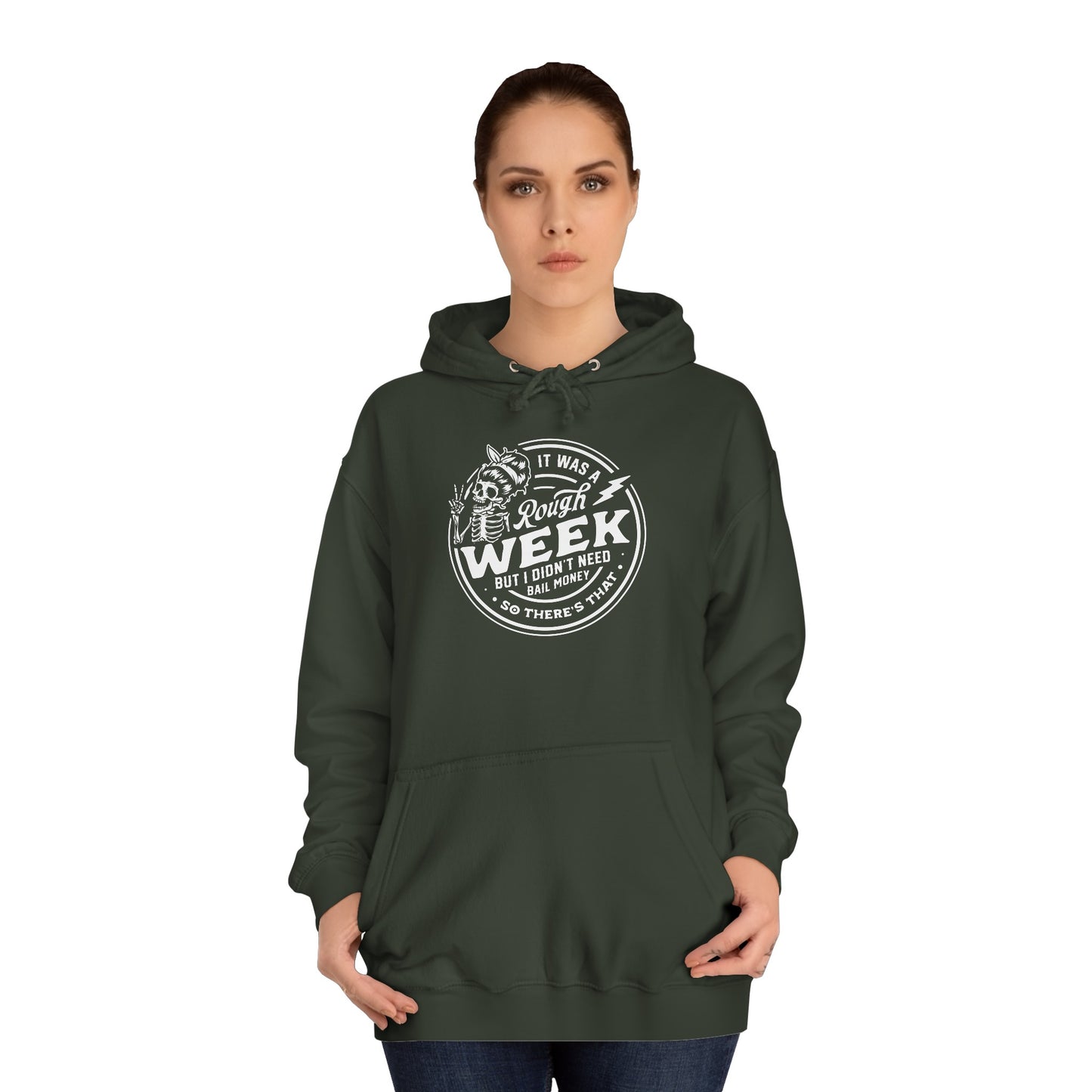 Rough week College Hoodie