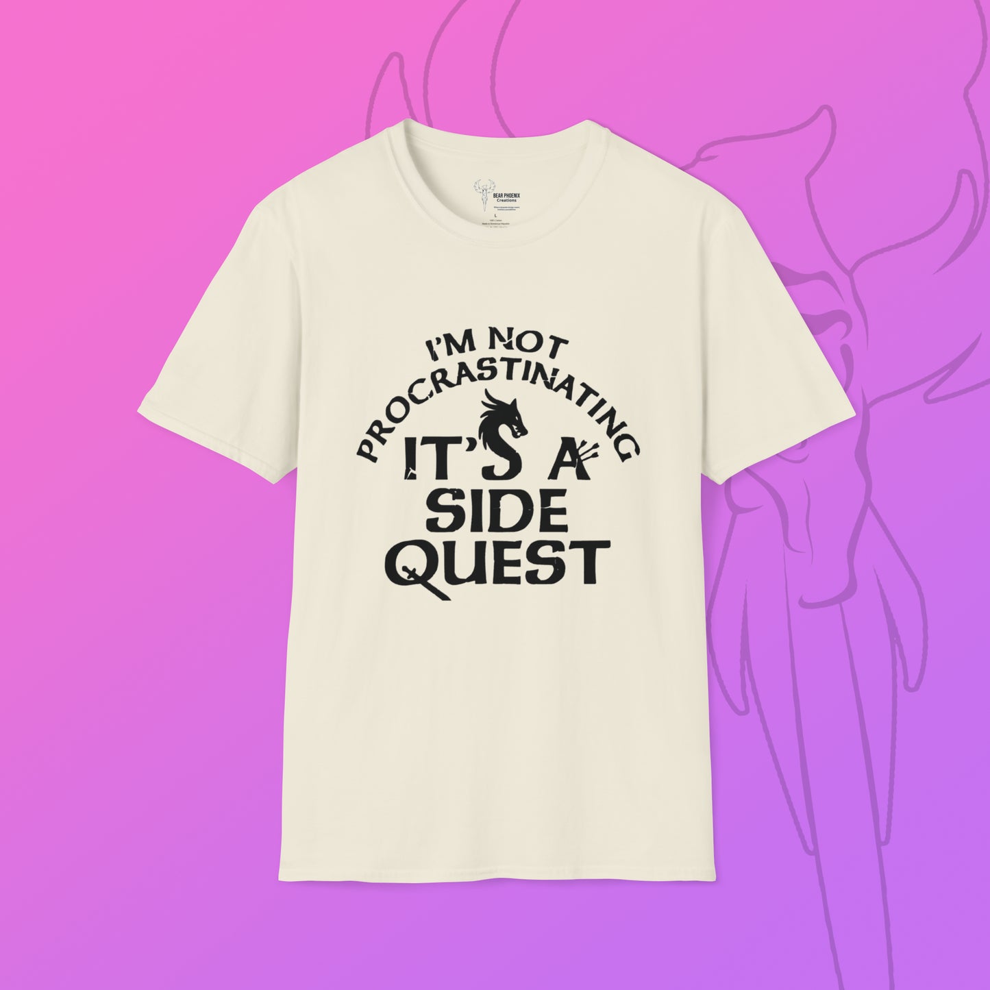 Its a SideQuest Softstyle T-Shirt