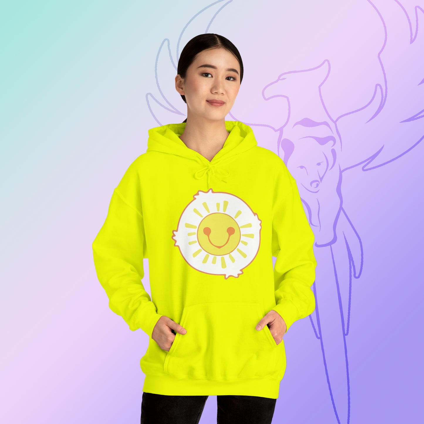 Carebear Hooded Sweatshirt