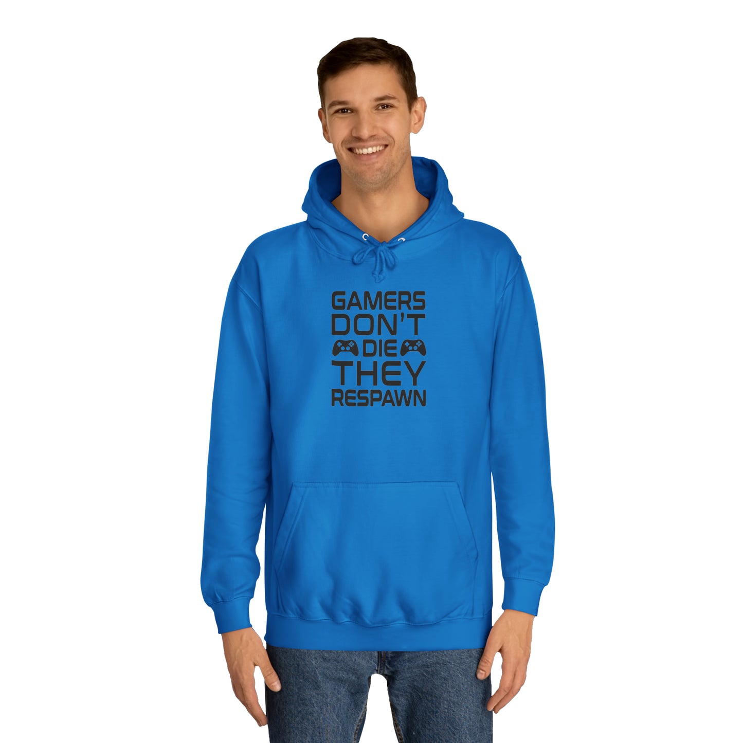 Gamer's Don't Die College Hoodie