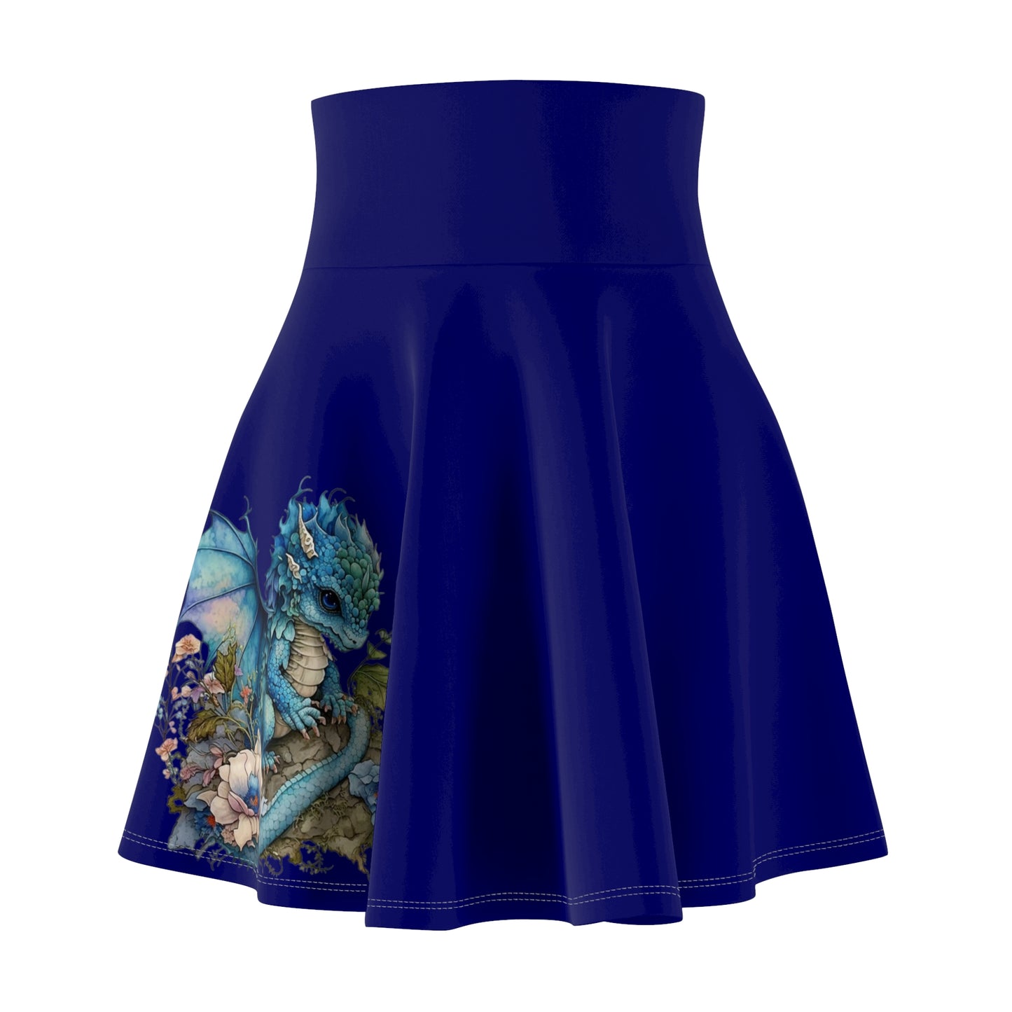 Sapphire Dragon Skater Skirt