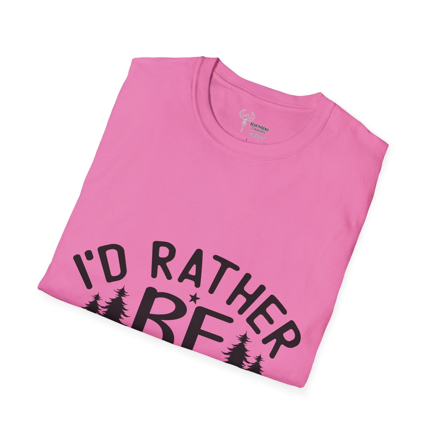 I'd Rather Be Camping Softstyle T-Shirt