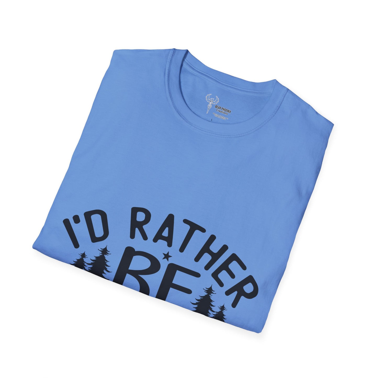 I'd Rather Be Camping Softstyle T-Shirt