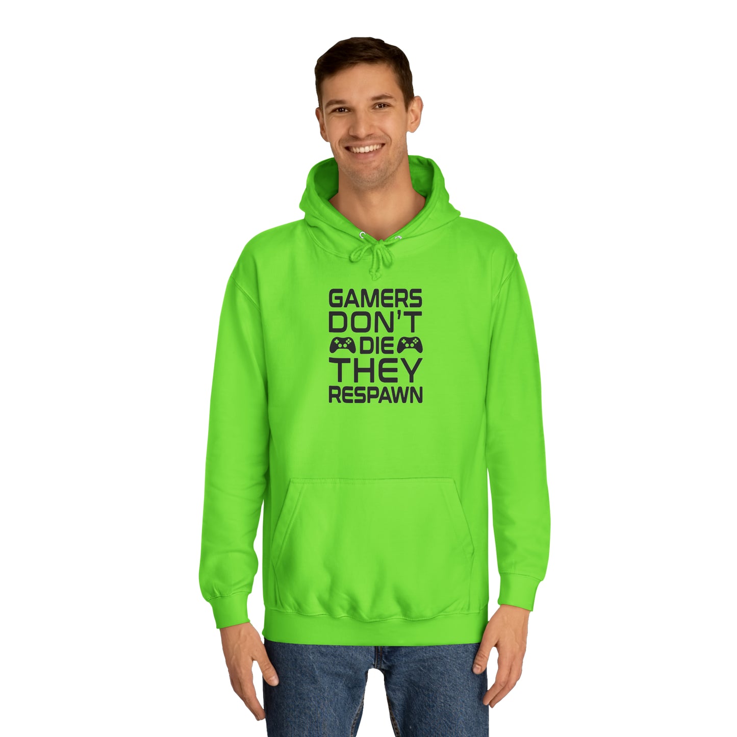 Gamer's Don't Die College Hoodie