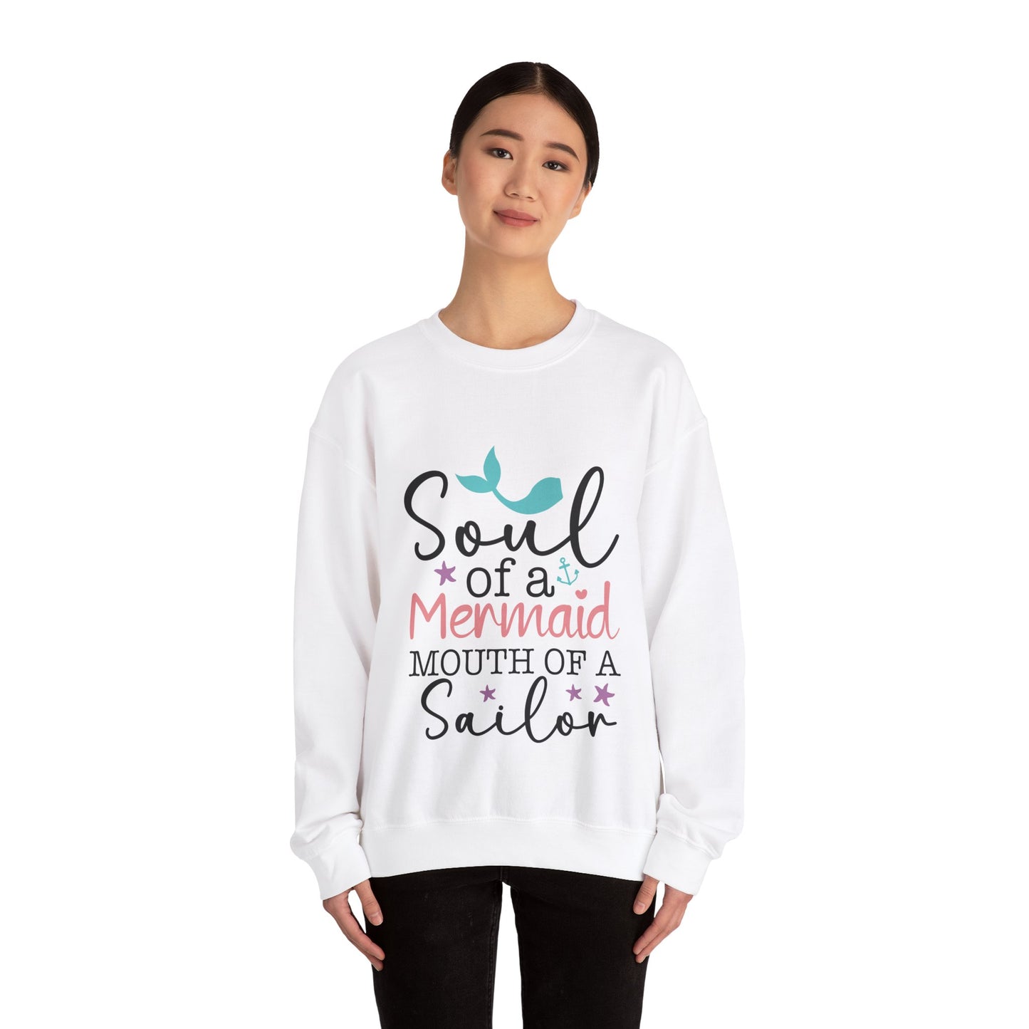 Soul of a mermaid Crewneck Sweatshirt