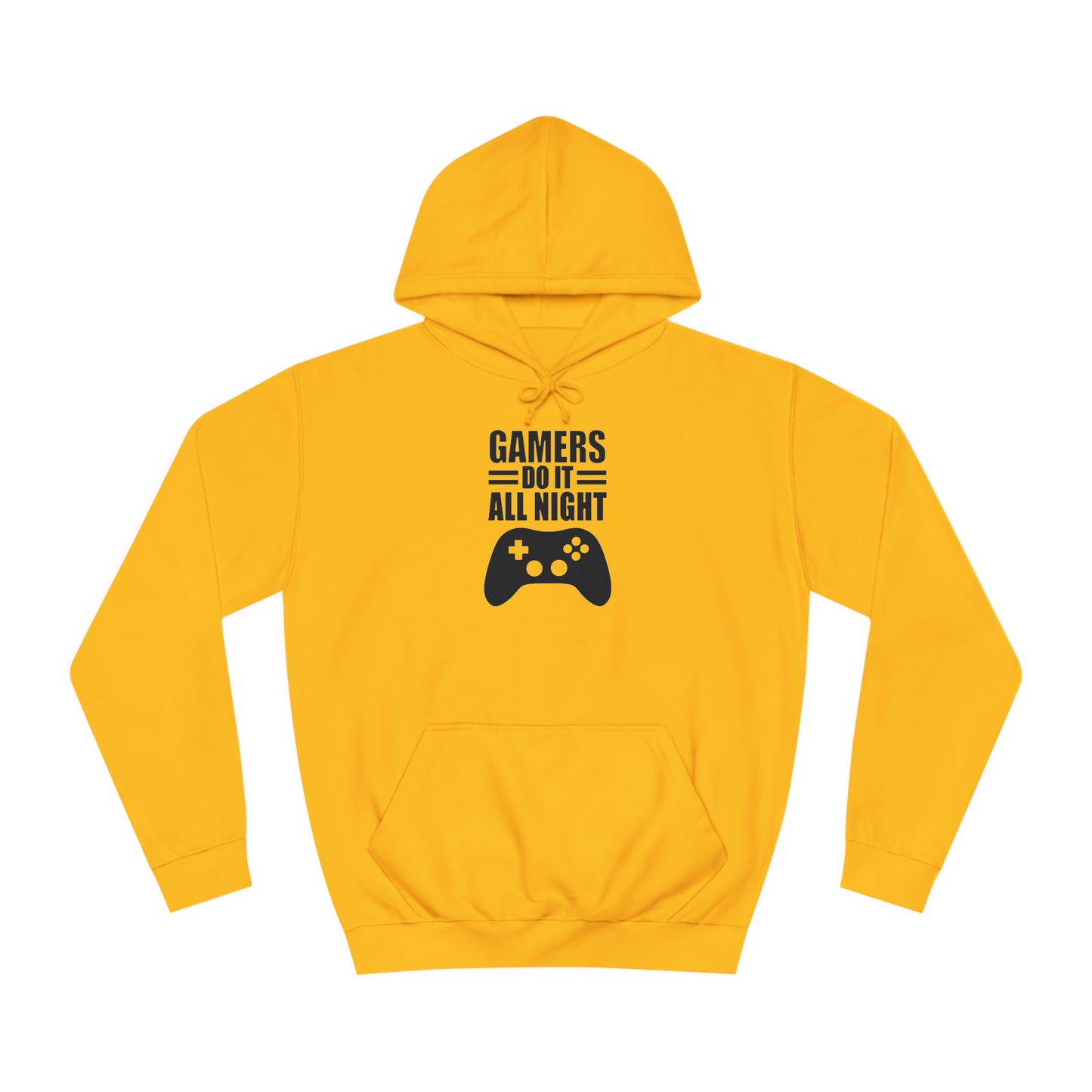 Gamer: Do it All Night College Hoodie