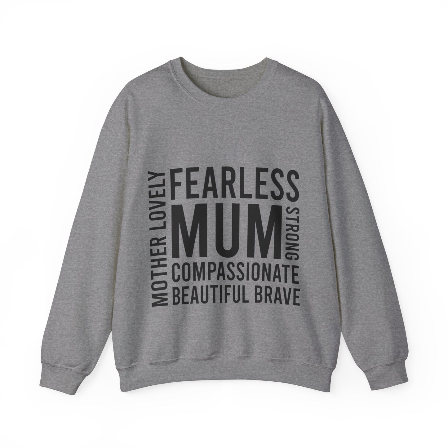 Mum Brave Crewneck Sweatshirt