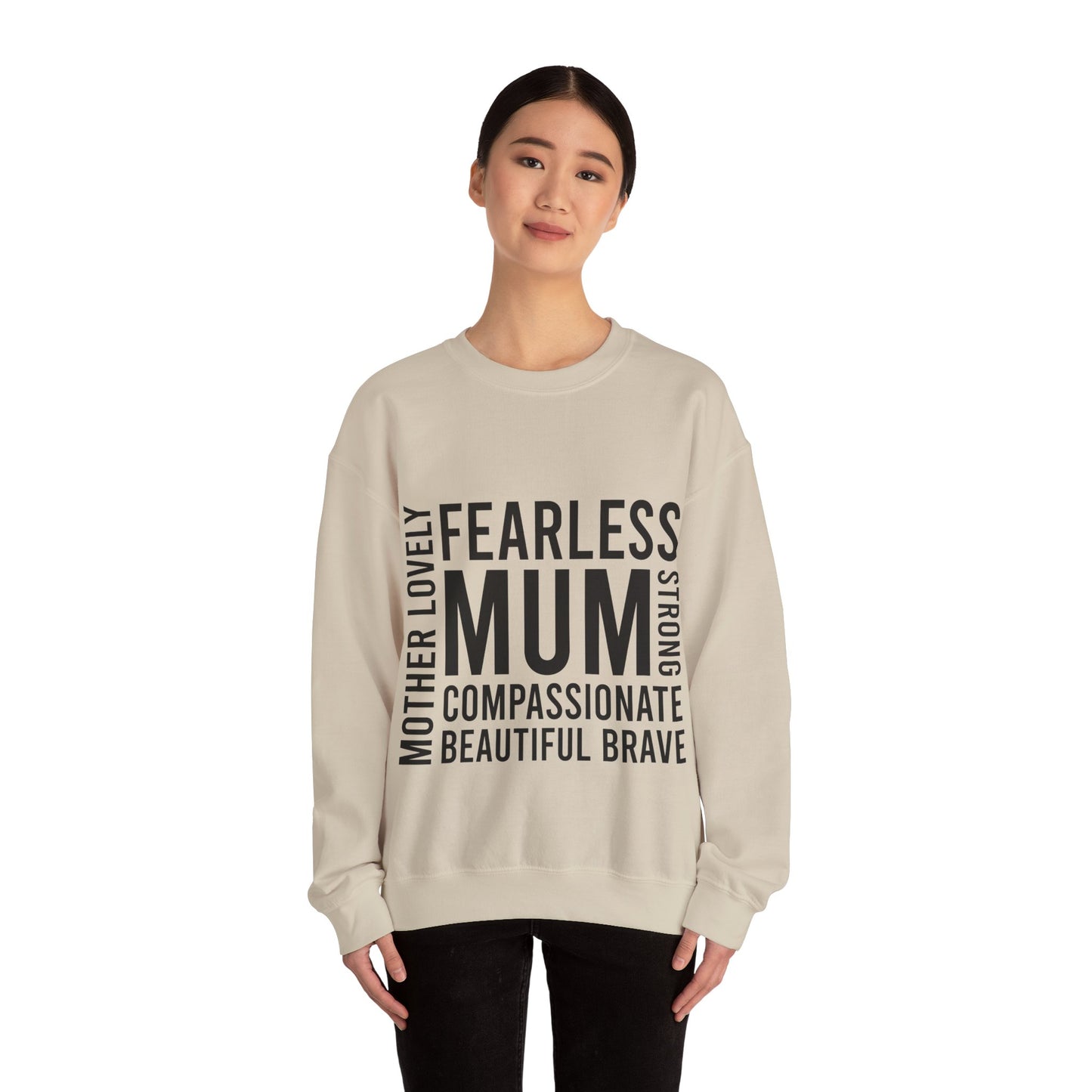 Mum Brave Crewneck Sweatshirt