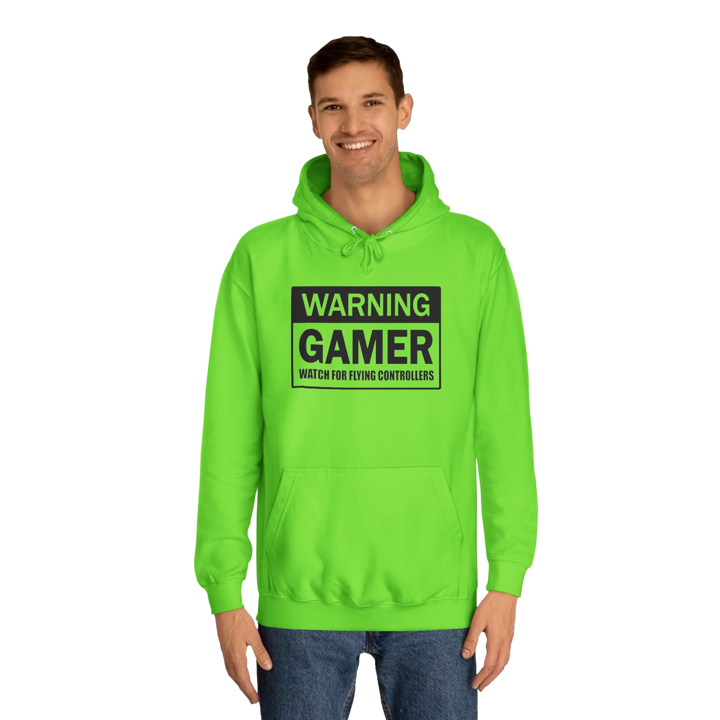 Gamer Flying controllers College Hoodie