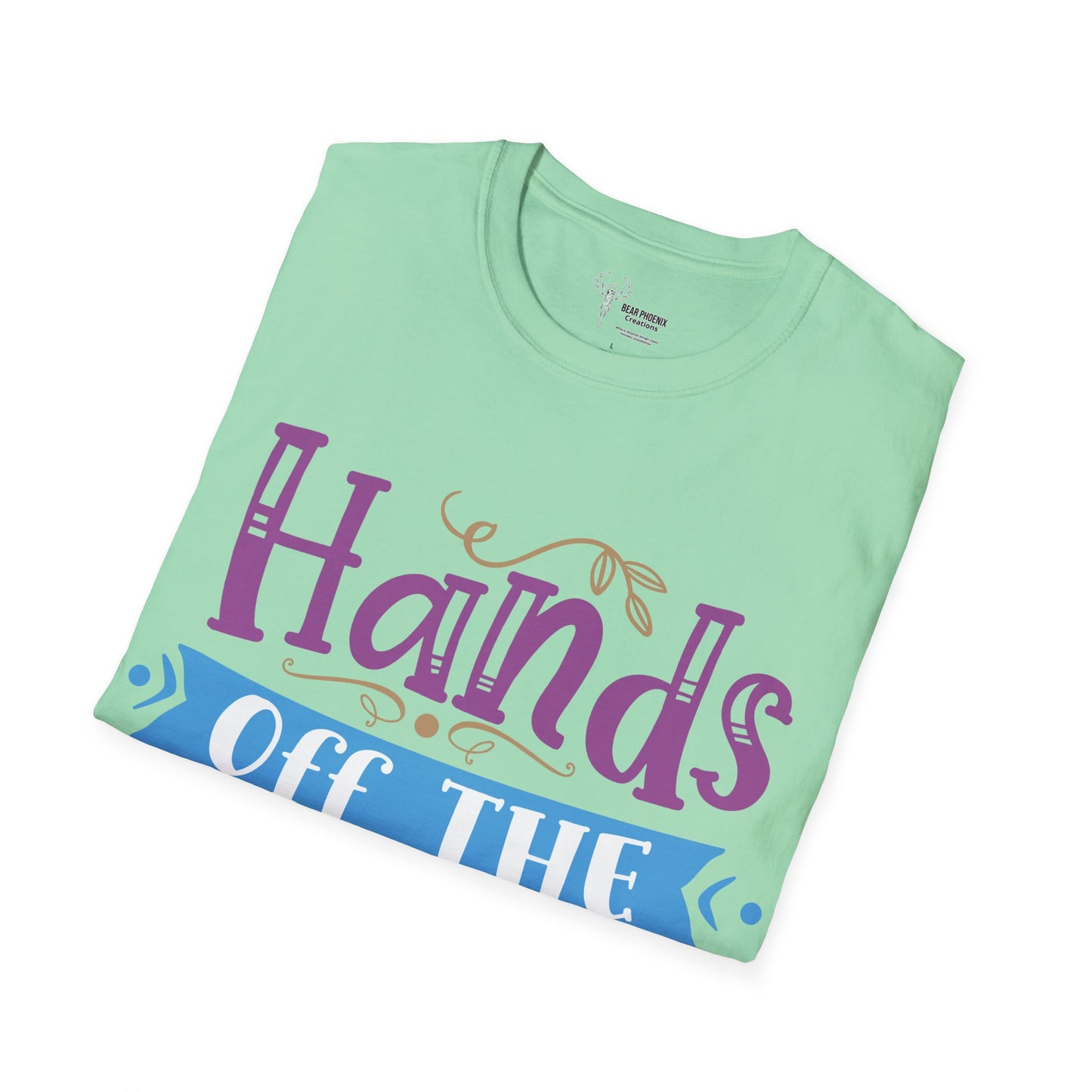 Hands off the Bump Softstyle T-Shirt