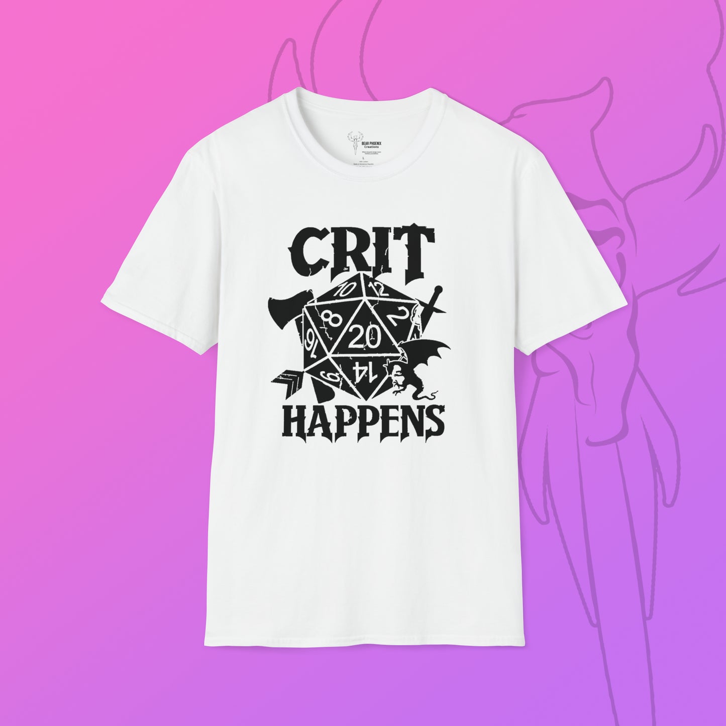 Crit Happens Softstyle T-Shirt