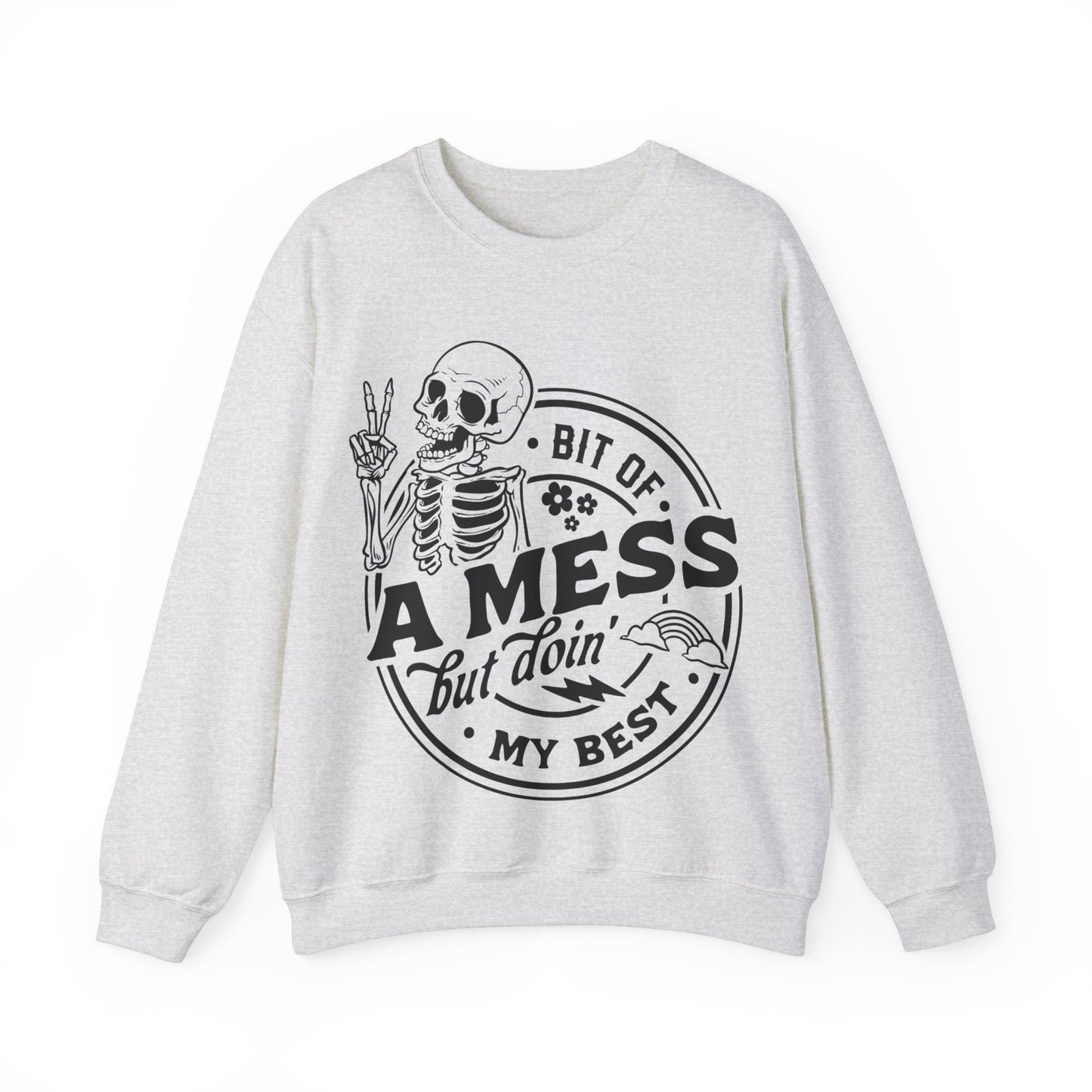 Bit of a Mess Crewneck Sweatshirt