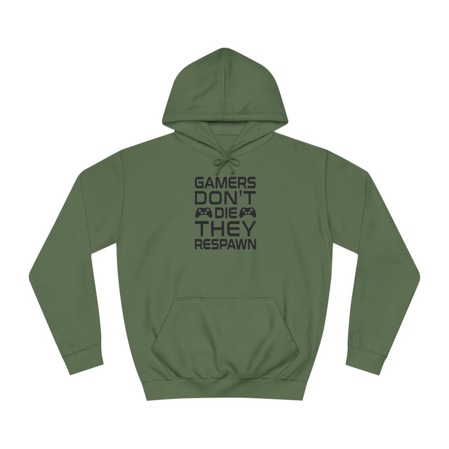 Gamer's Don't Die College Hoodie