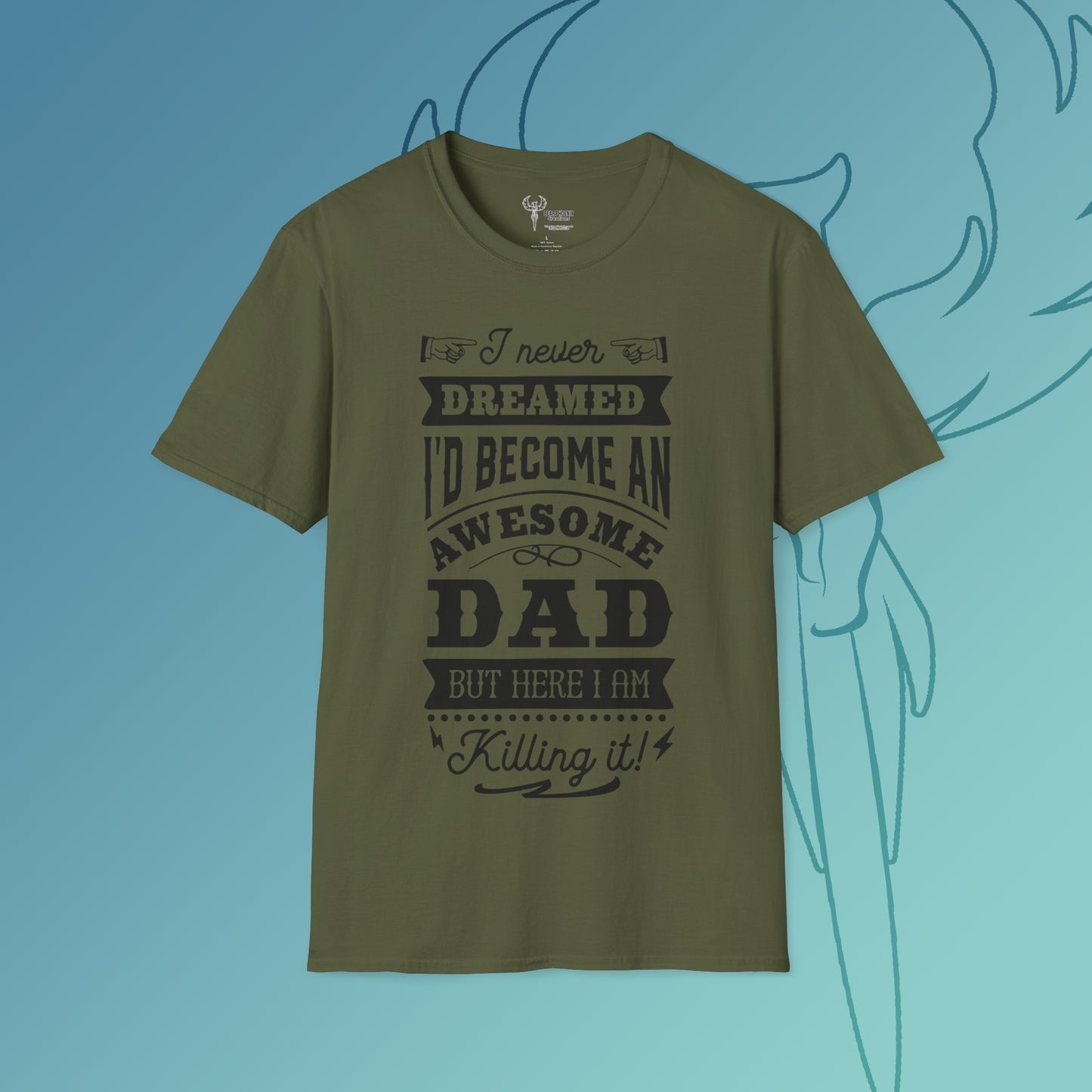 Awesome Dad Softstyle T-Shirt