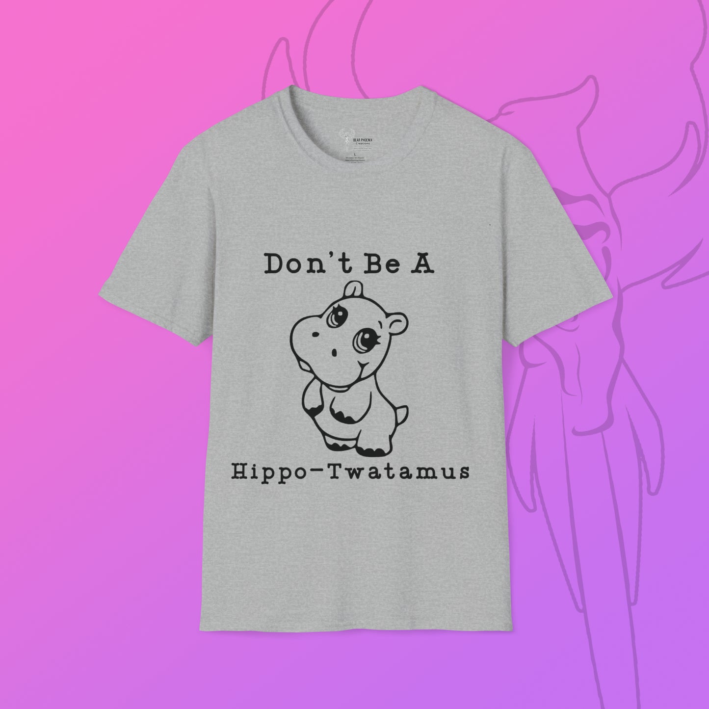 Hippotwatamus Softstyle T-Shirt