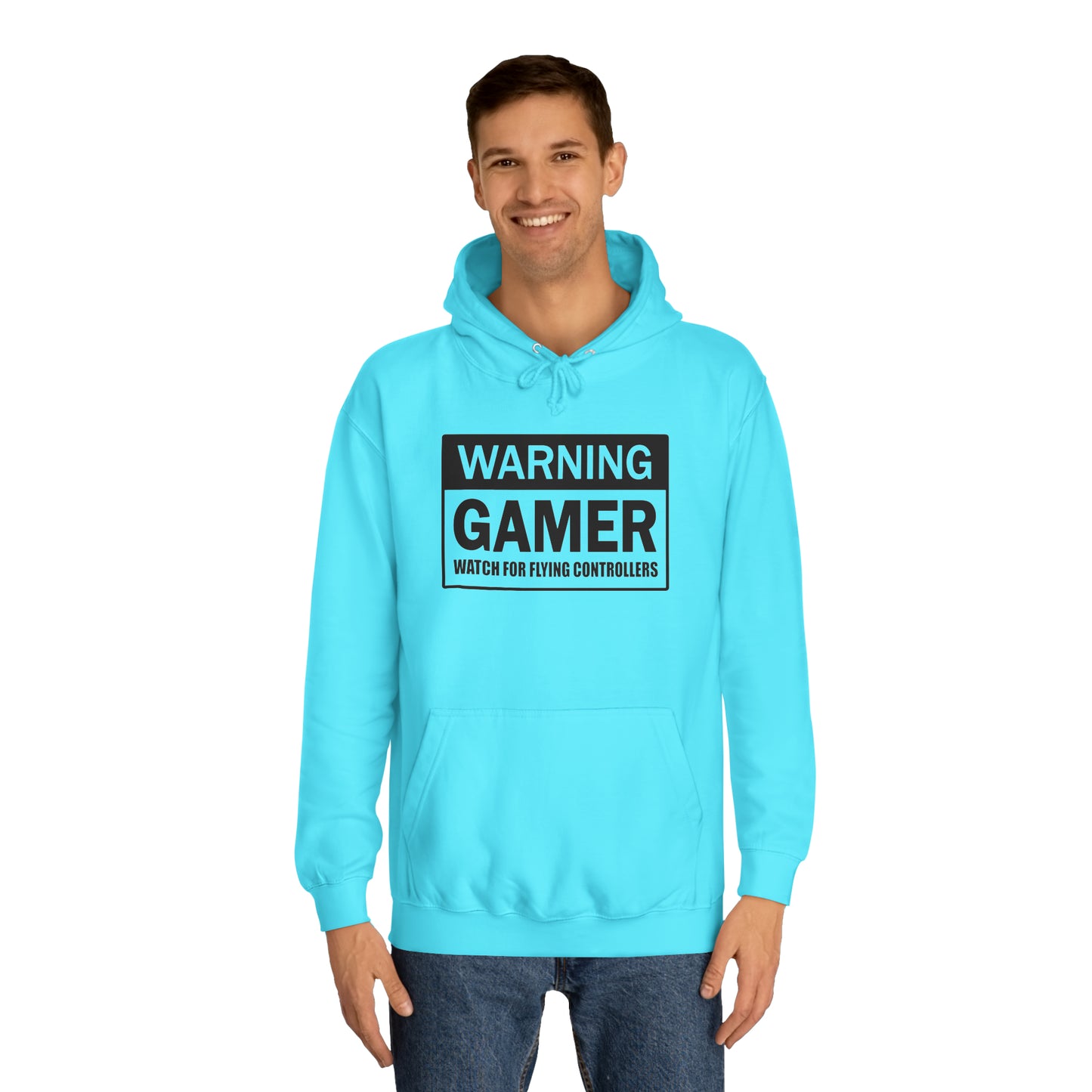 Gamer Flying controllers College Hoodie