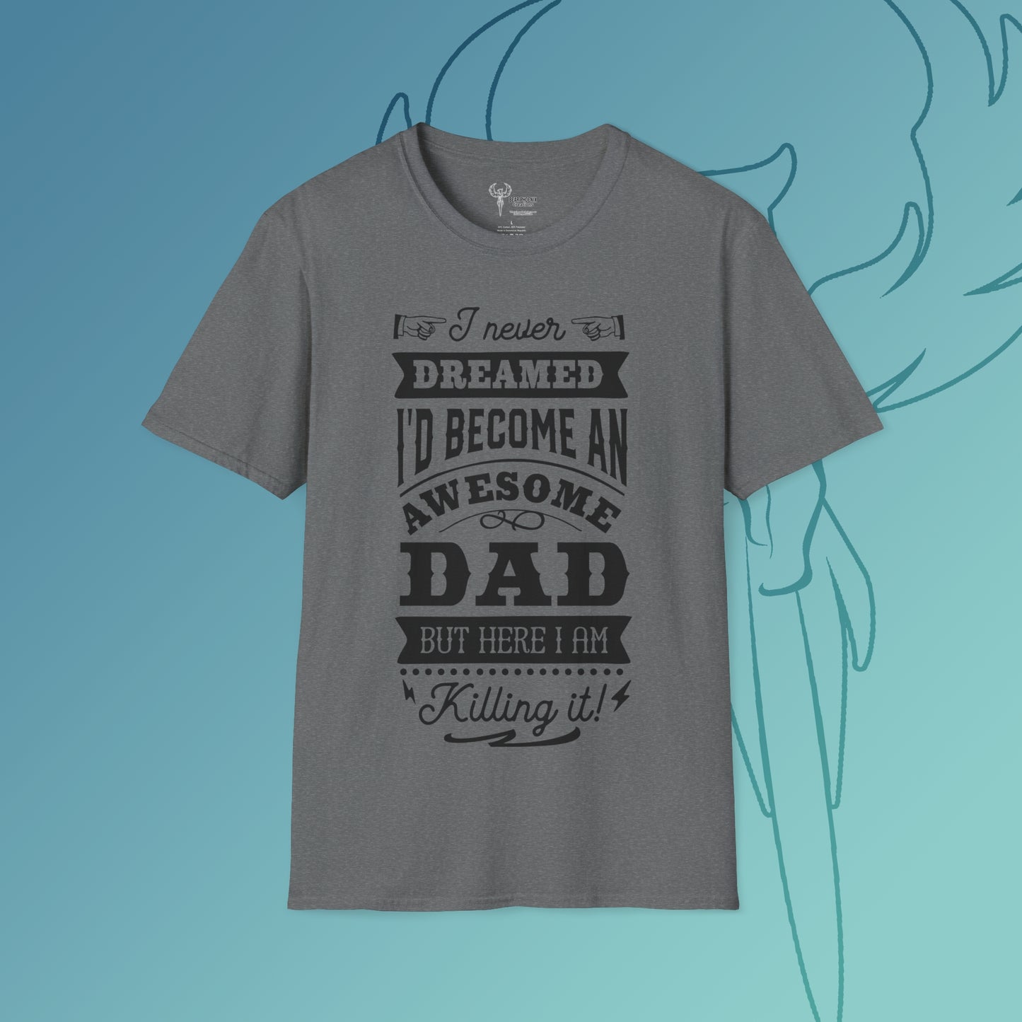 Awesome Dad Softstyle T-Shirt