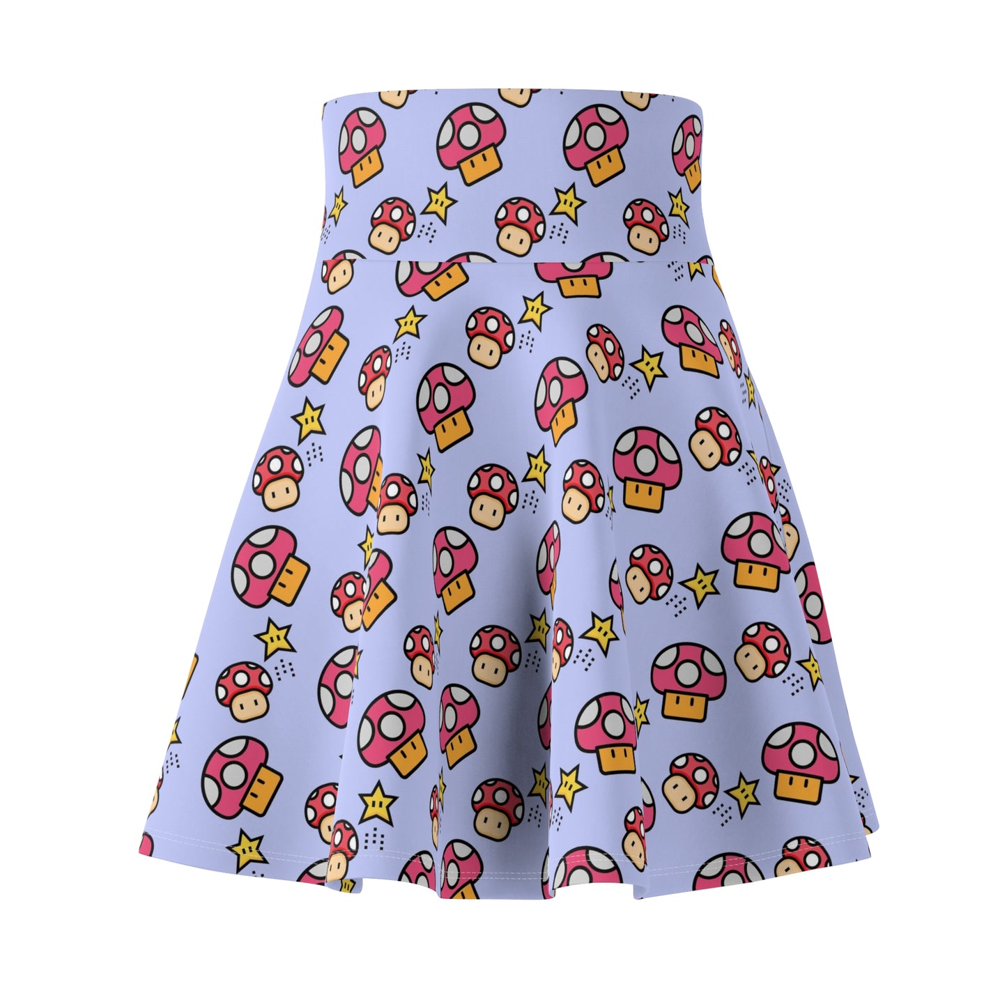 Mushroom and Star Skater Skirt