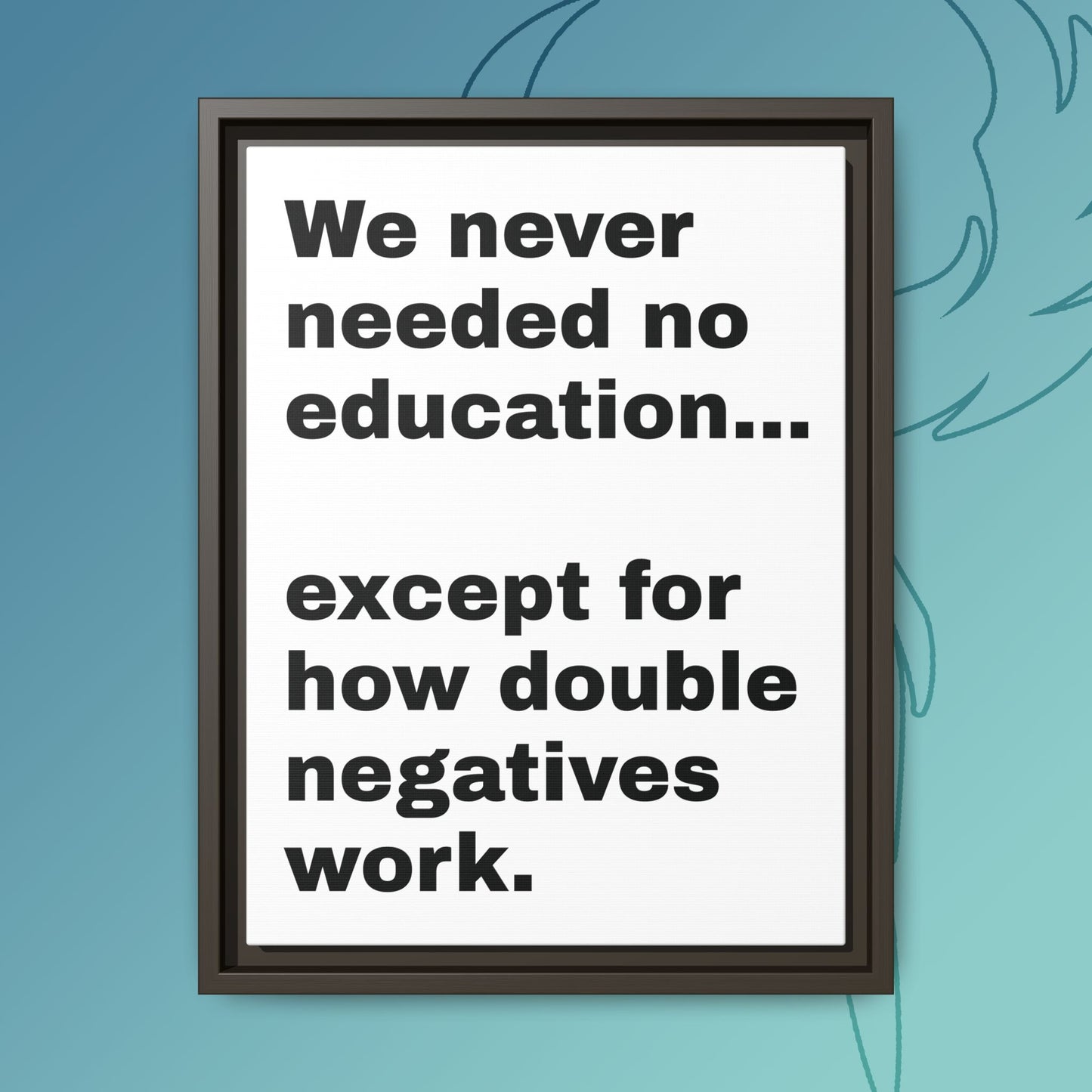 Psychedelic Education – The Double Negative Lesson