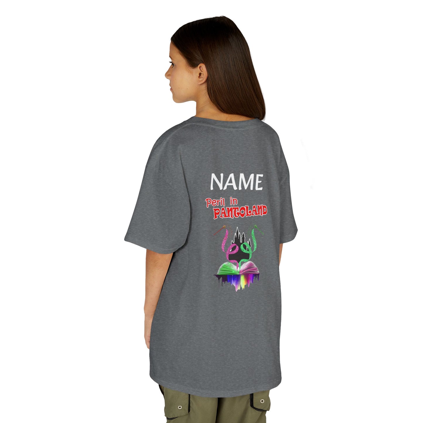 🎭 Hutton Drama Club – “Peril in Pantoland” Kidz Official Production Tee