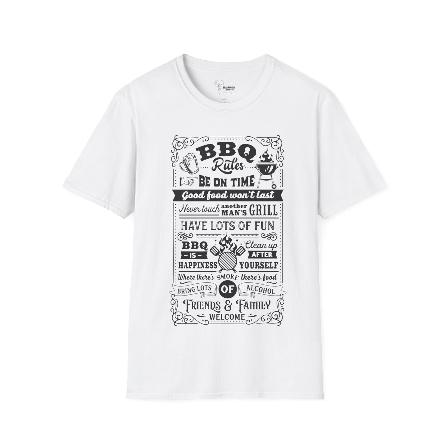 BBQ Rules Softstyle T-Shirt