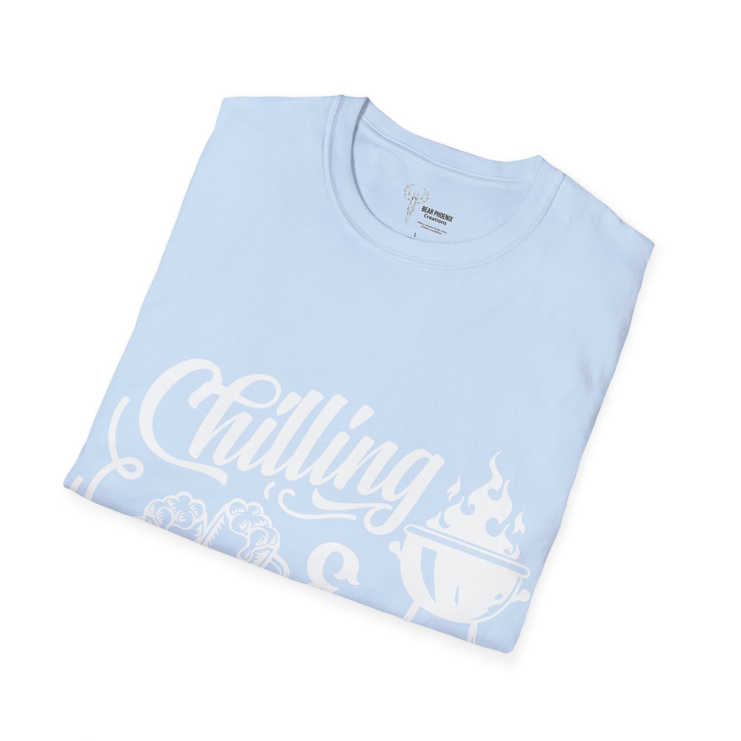 Chilling and Grilling BBQ Softstyle T-Shirt