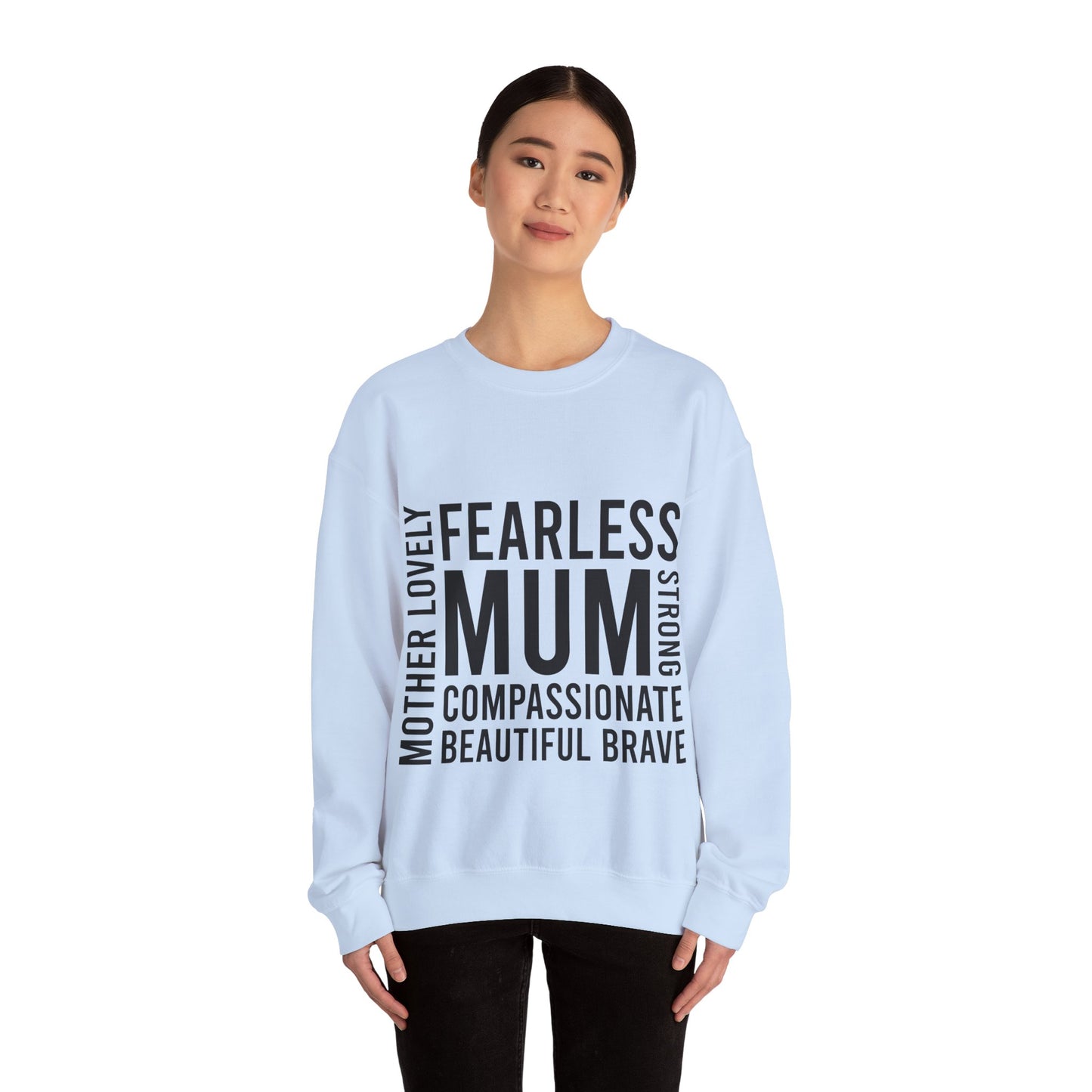 Mum Brave Crewneck Sweatshirt