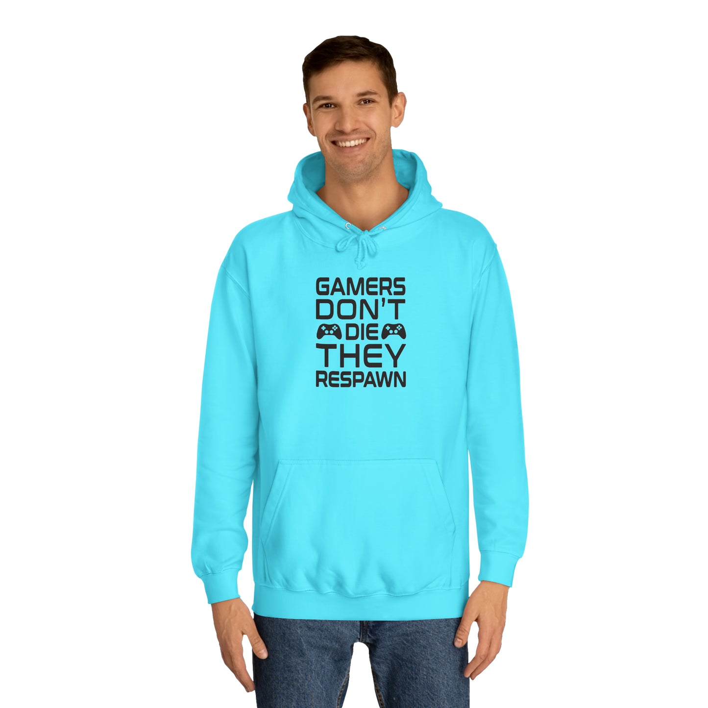 Gamer's Don't Die College Hoodie