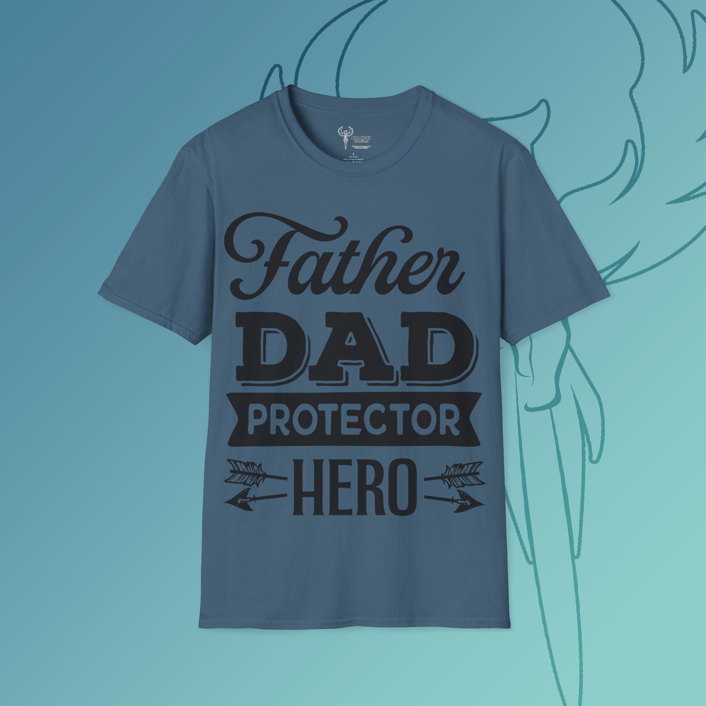 Dad-Hero Softstyle T-Shirt