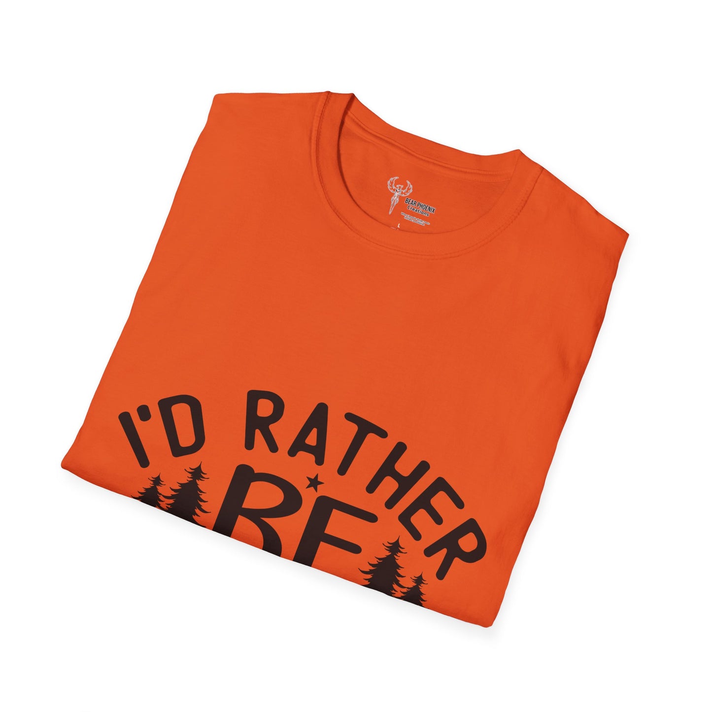 I'd Rather Be Camping Softstyle T-Shirt