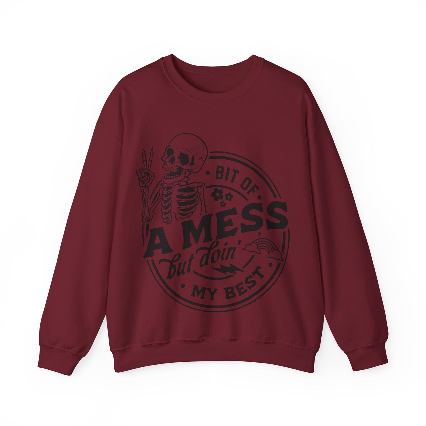 Bit of a Mess Crewneck Sweatshirt