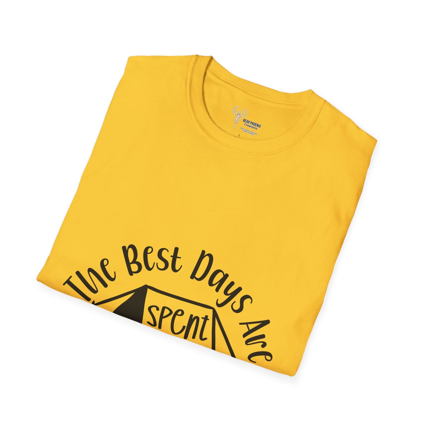 Best Days Camping Softstyle T-Shirt