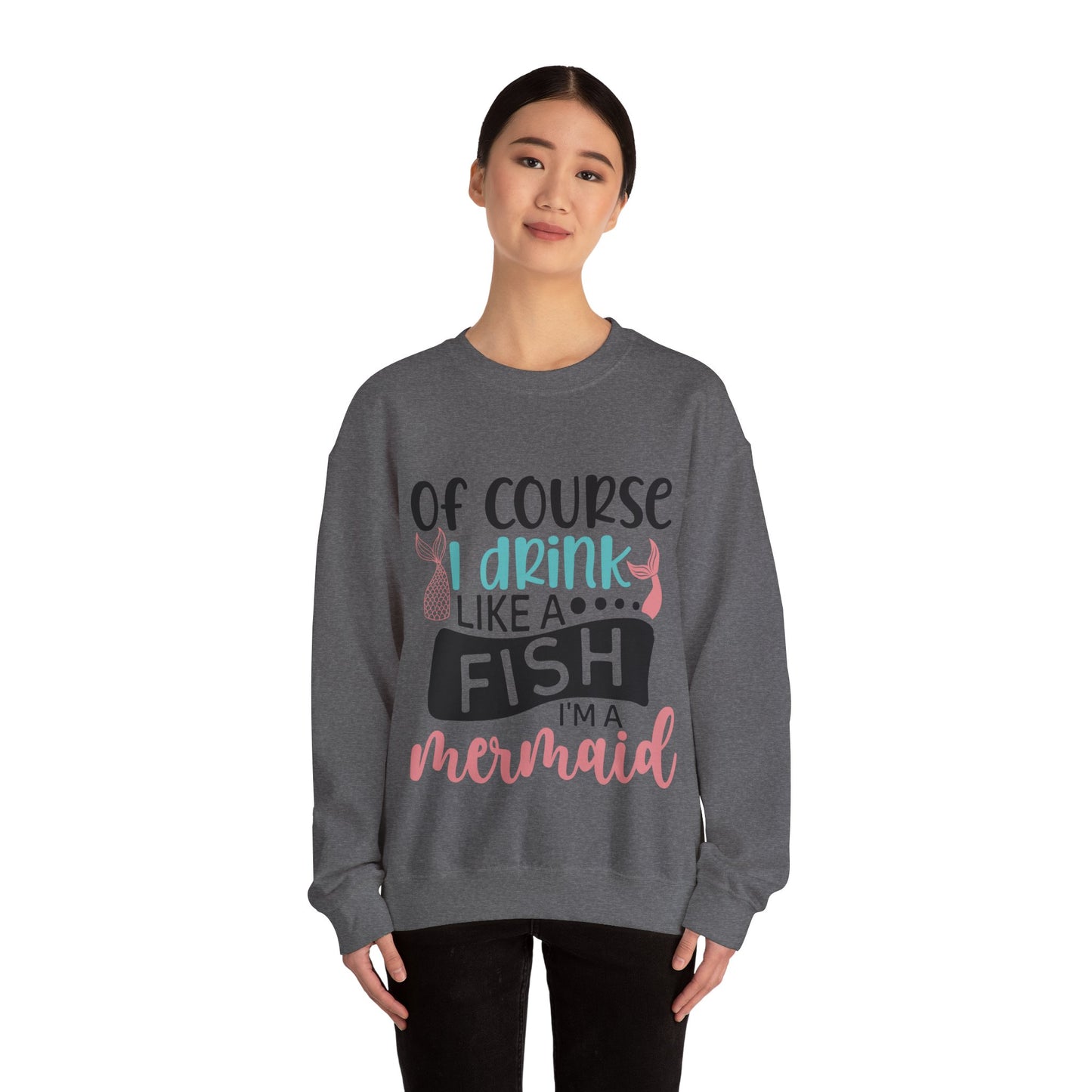 Drink like a fish Crewneck Sweatshirt