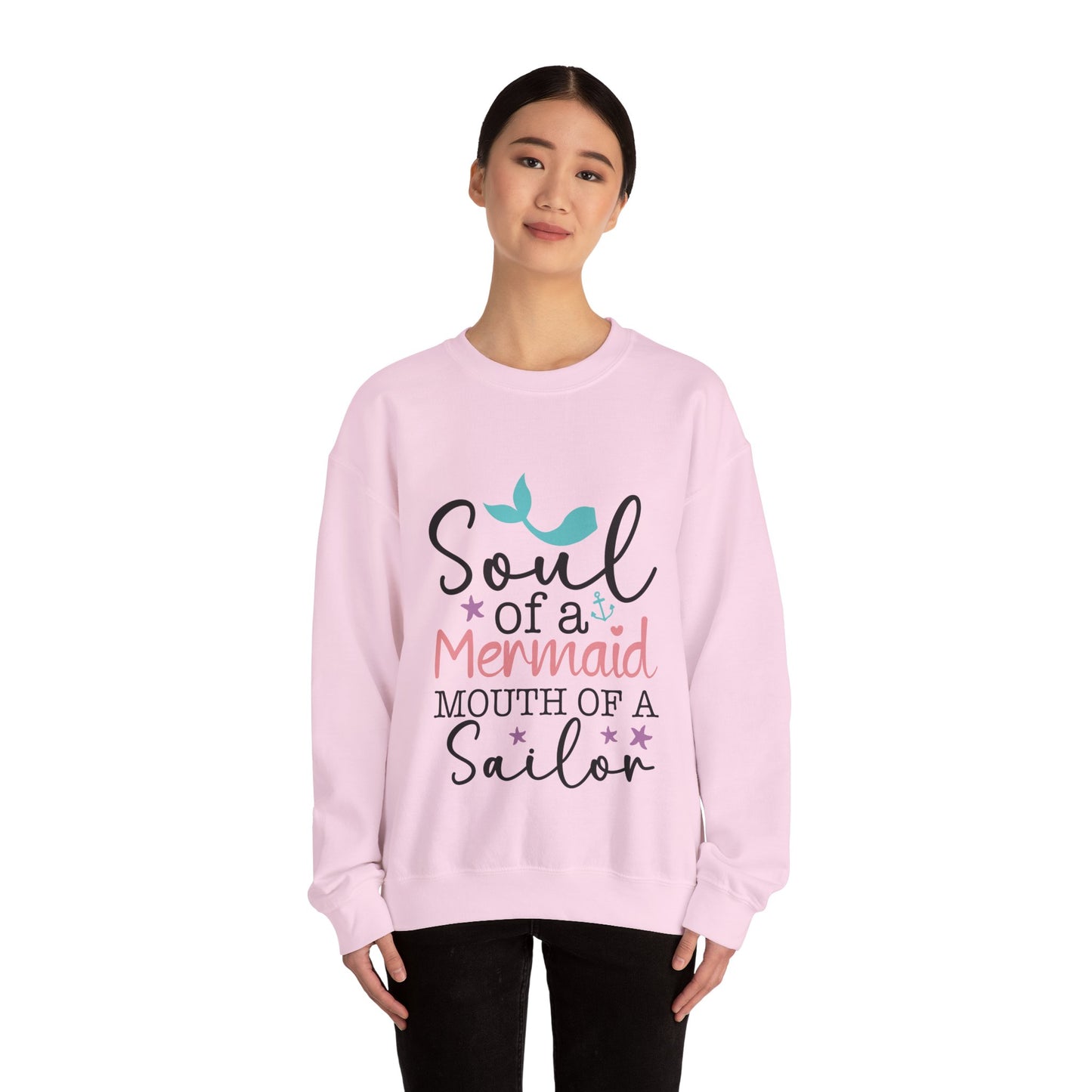 Soul of a mermaid Crewneck Sweatshirt