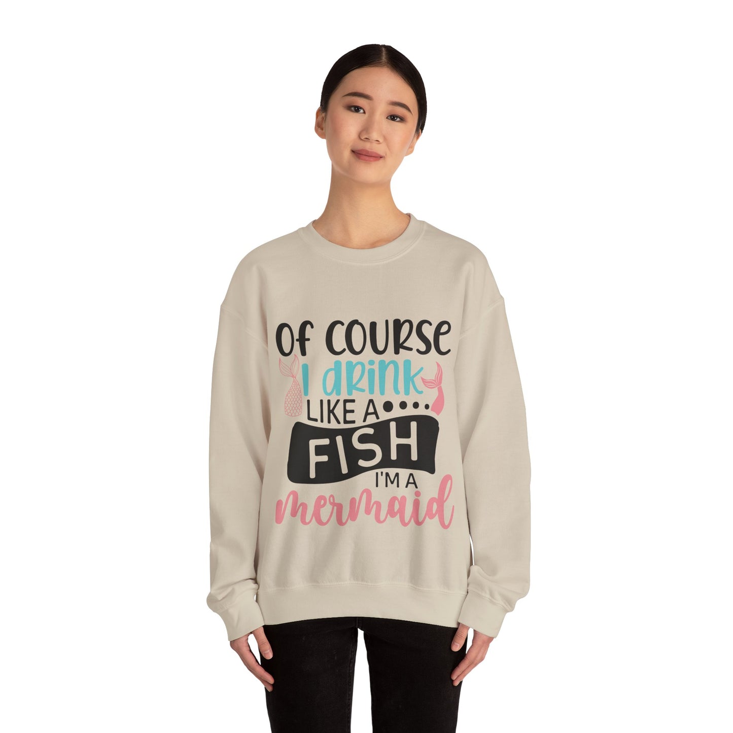 Drink like a fish Crewneck Sweatshirt